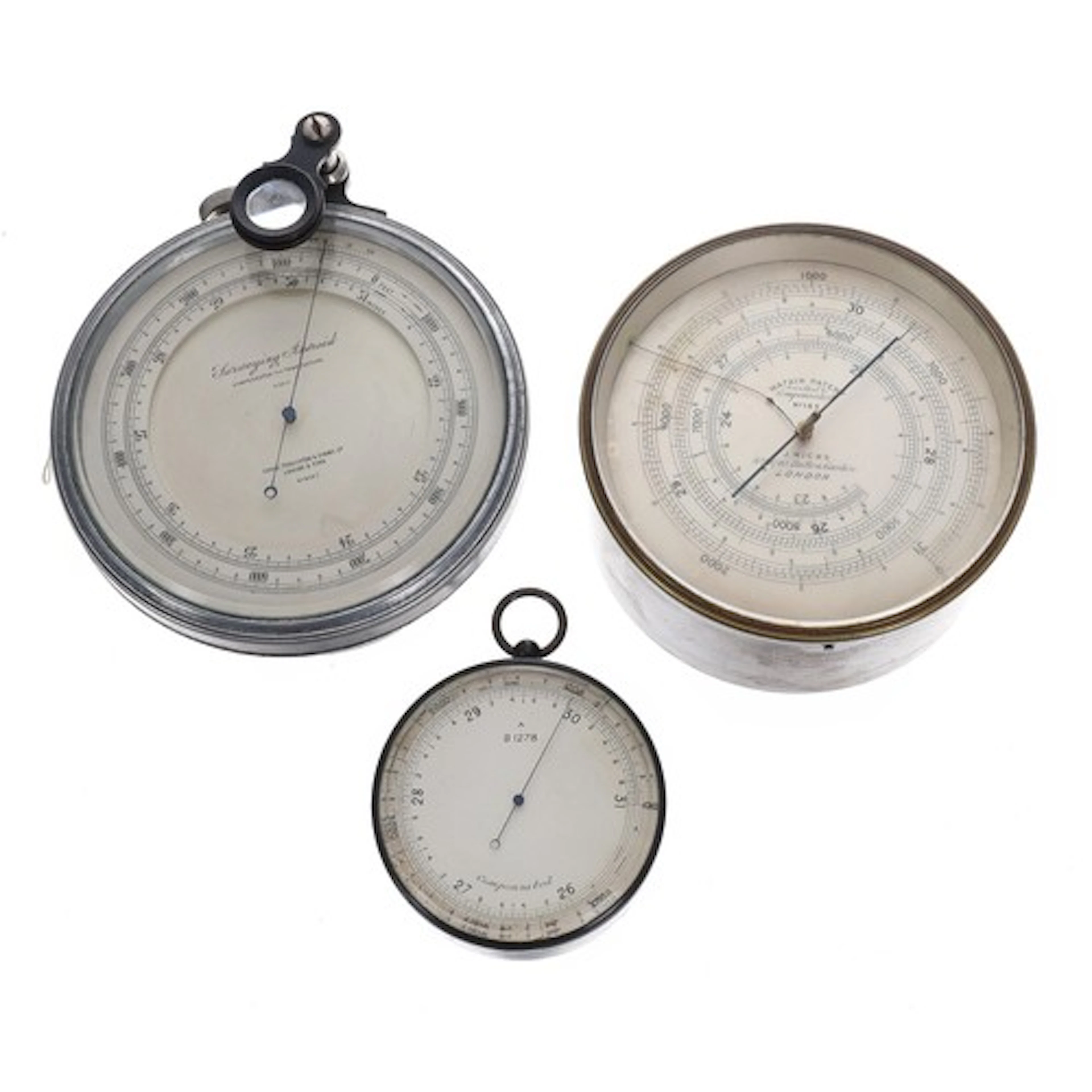 J. Hicks, London Watkin Patent jewelled & compensated ba...