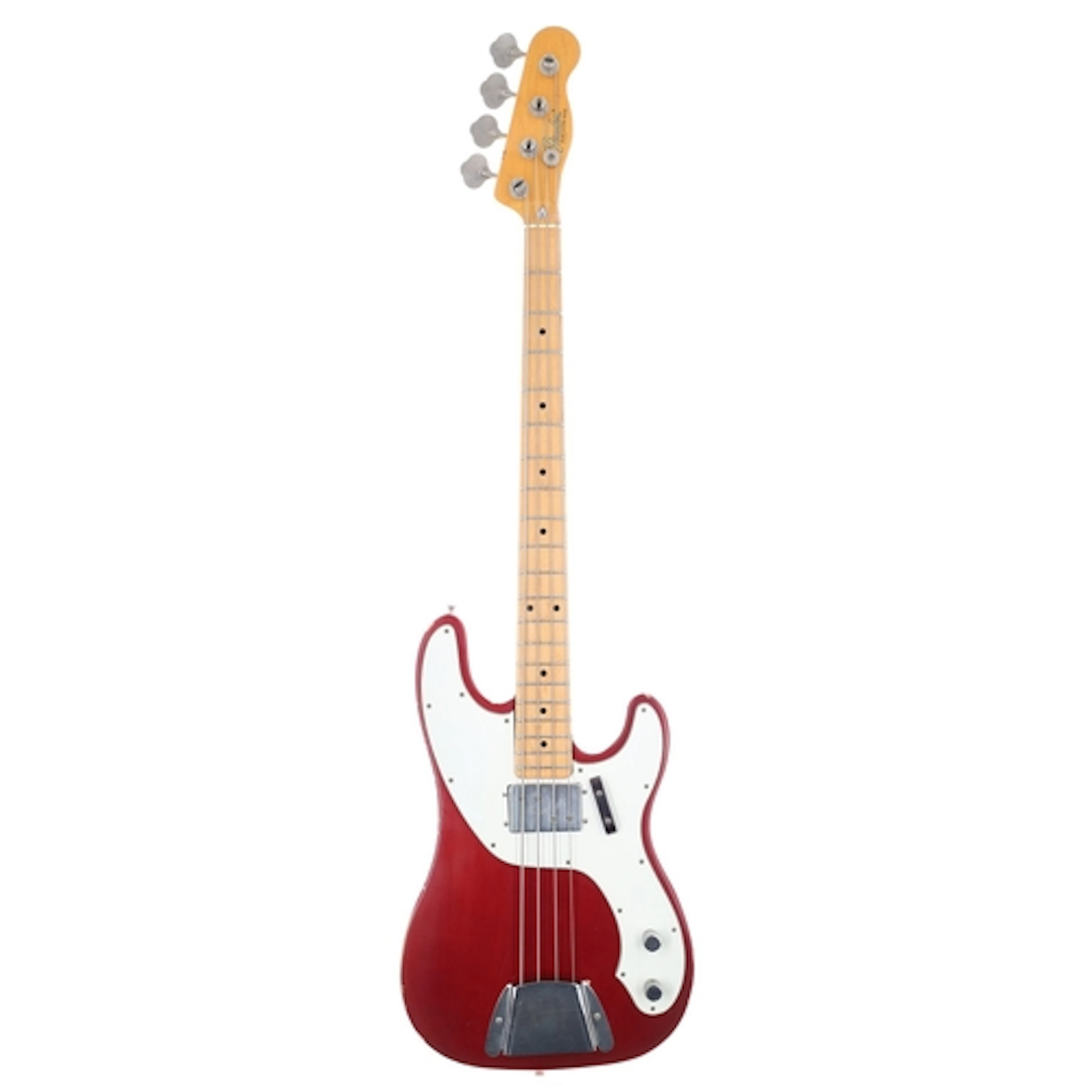 1975 Fender Telecaster Bass guitar, made in USA; Body: candy...