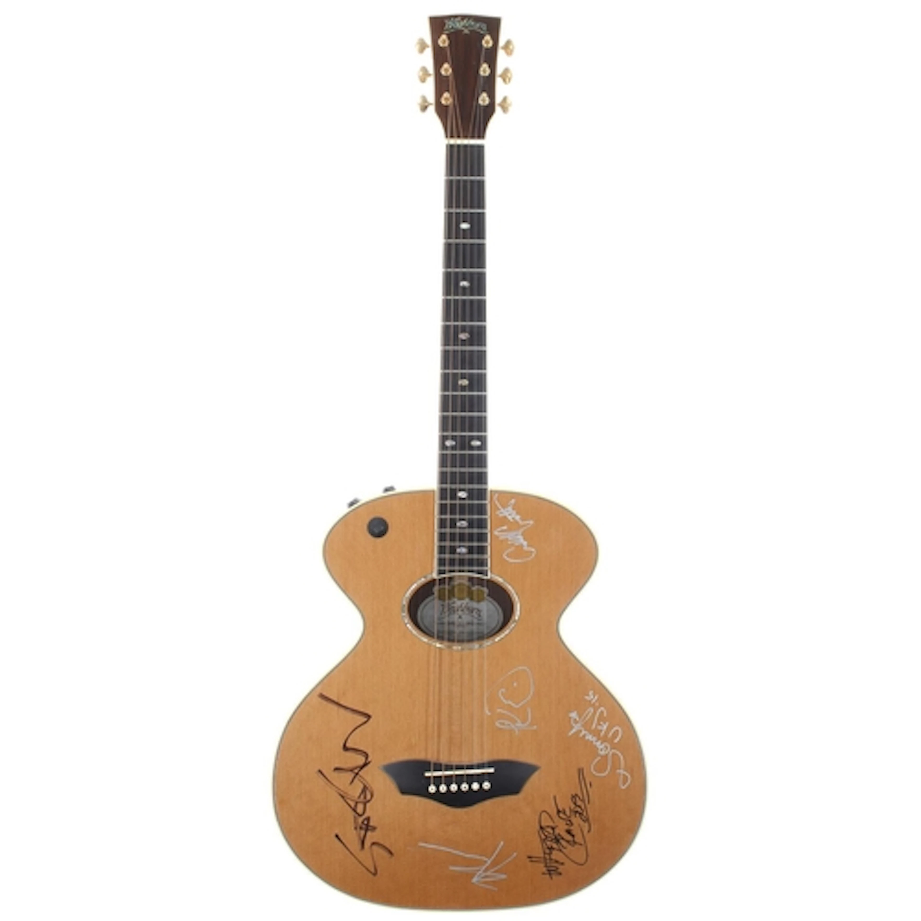 Scott Ian (Anthrax) - owned and autographed Washburn WB400SW...