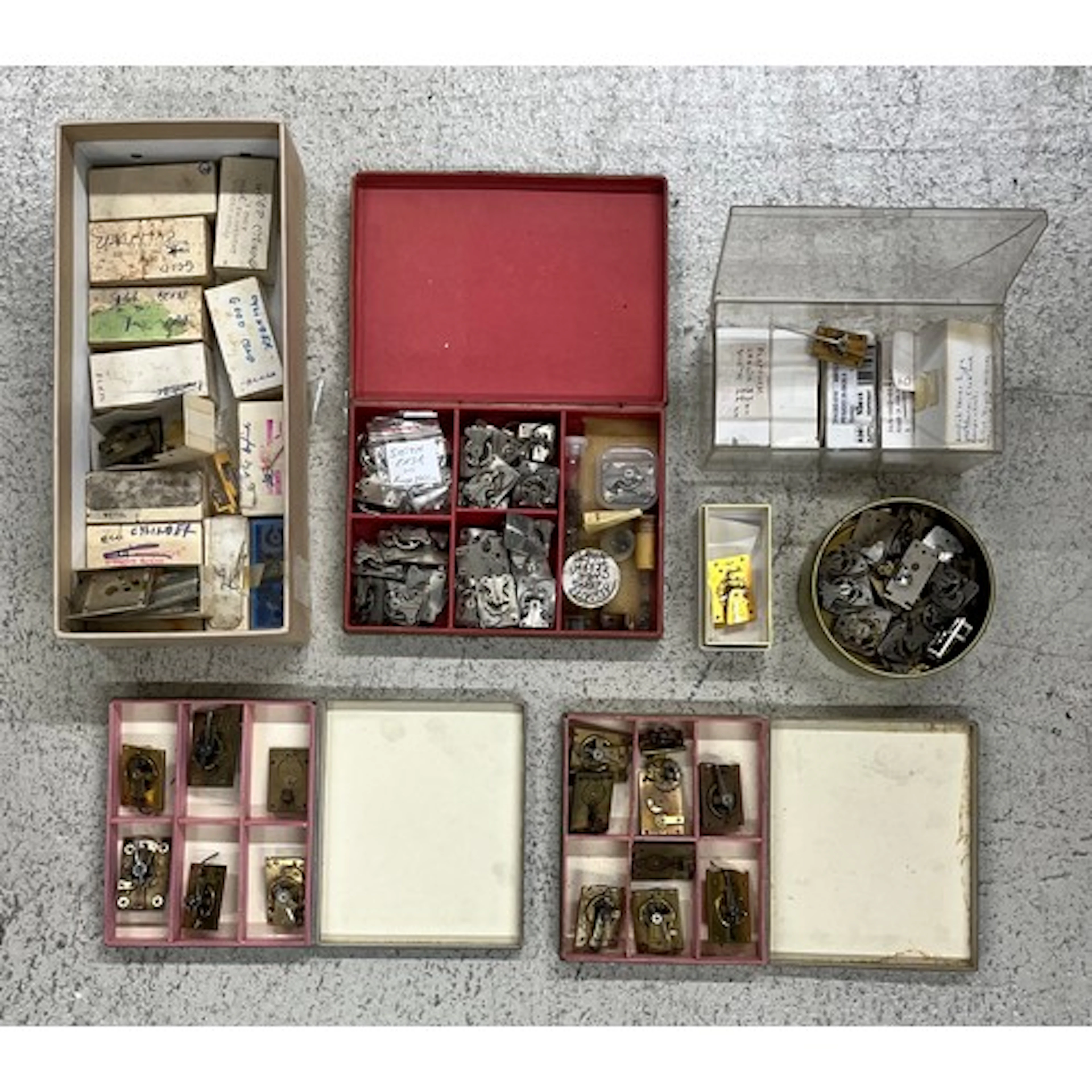 Quantity of platform escapements for repair/spares...
