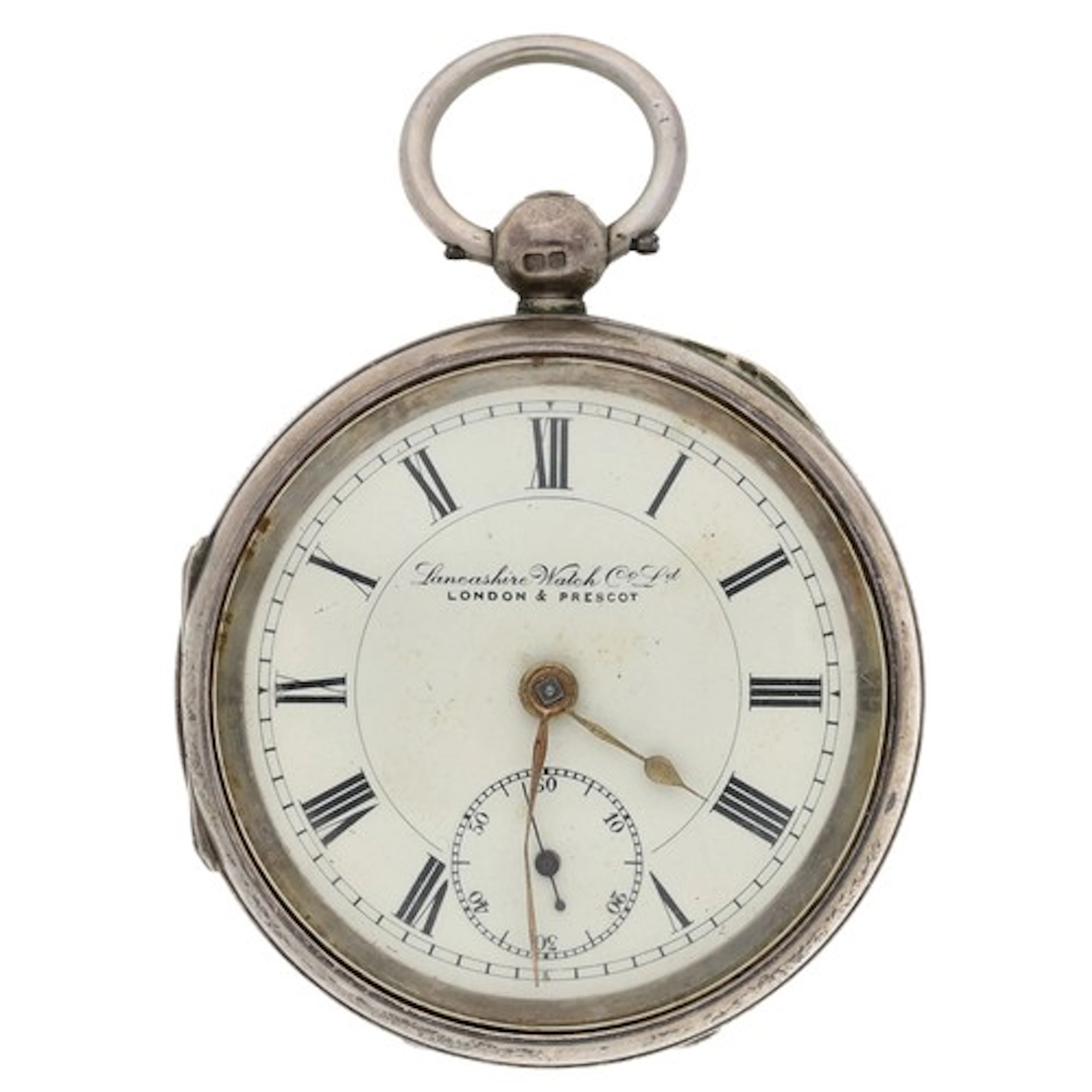 Lancashire Watch Co. Ltd, London & Prescot - silver leve...