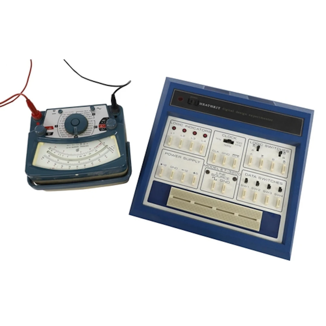 Heathkit ETW-3200 Digital Design Experimenter; together with...