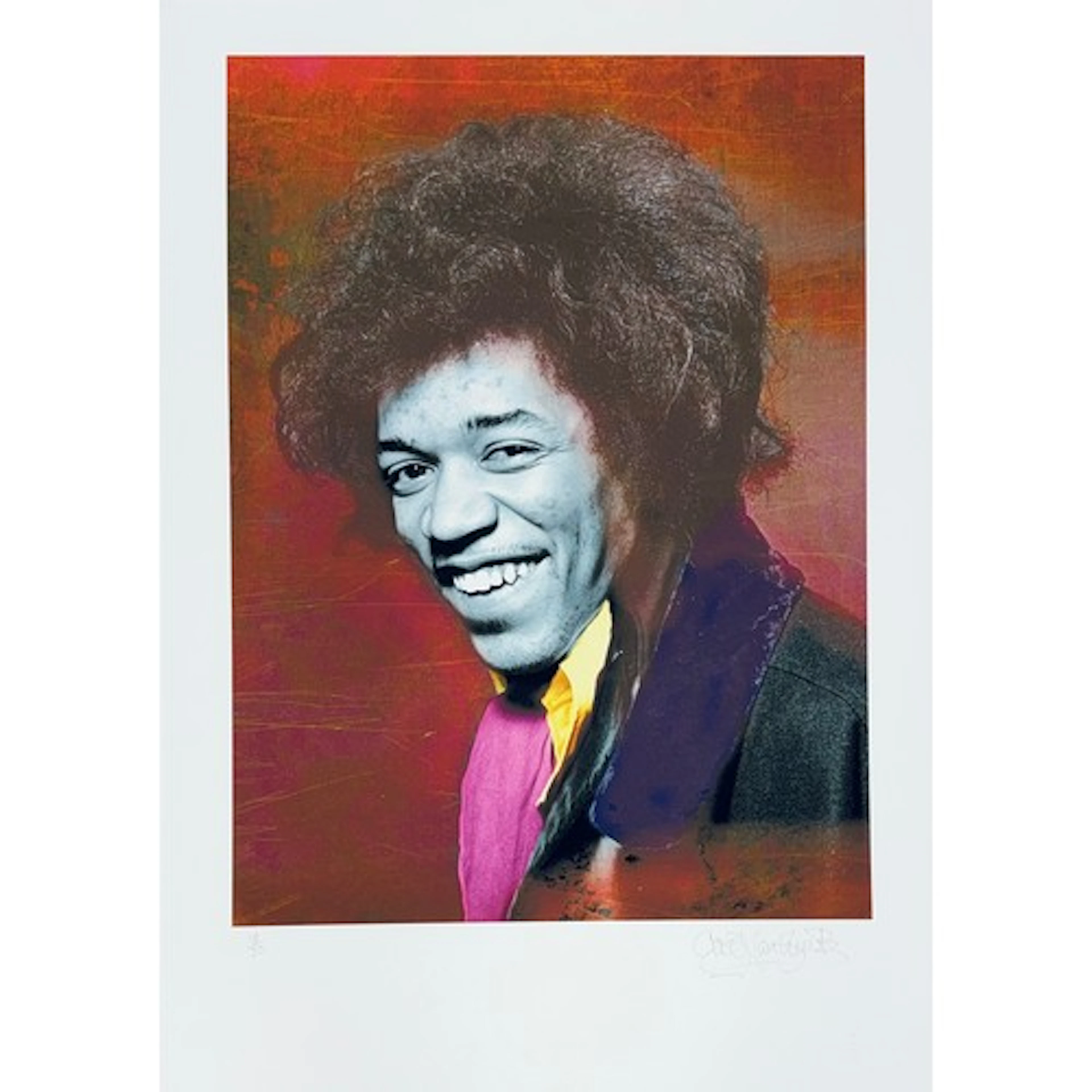 Gered Mankowitz (born 1946) - Jimi Hendrix smiling, Mason's ...