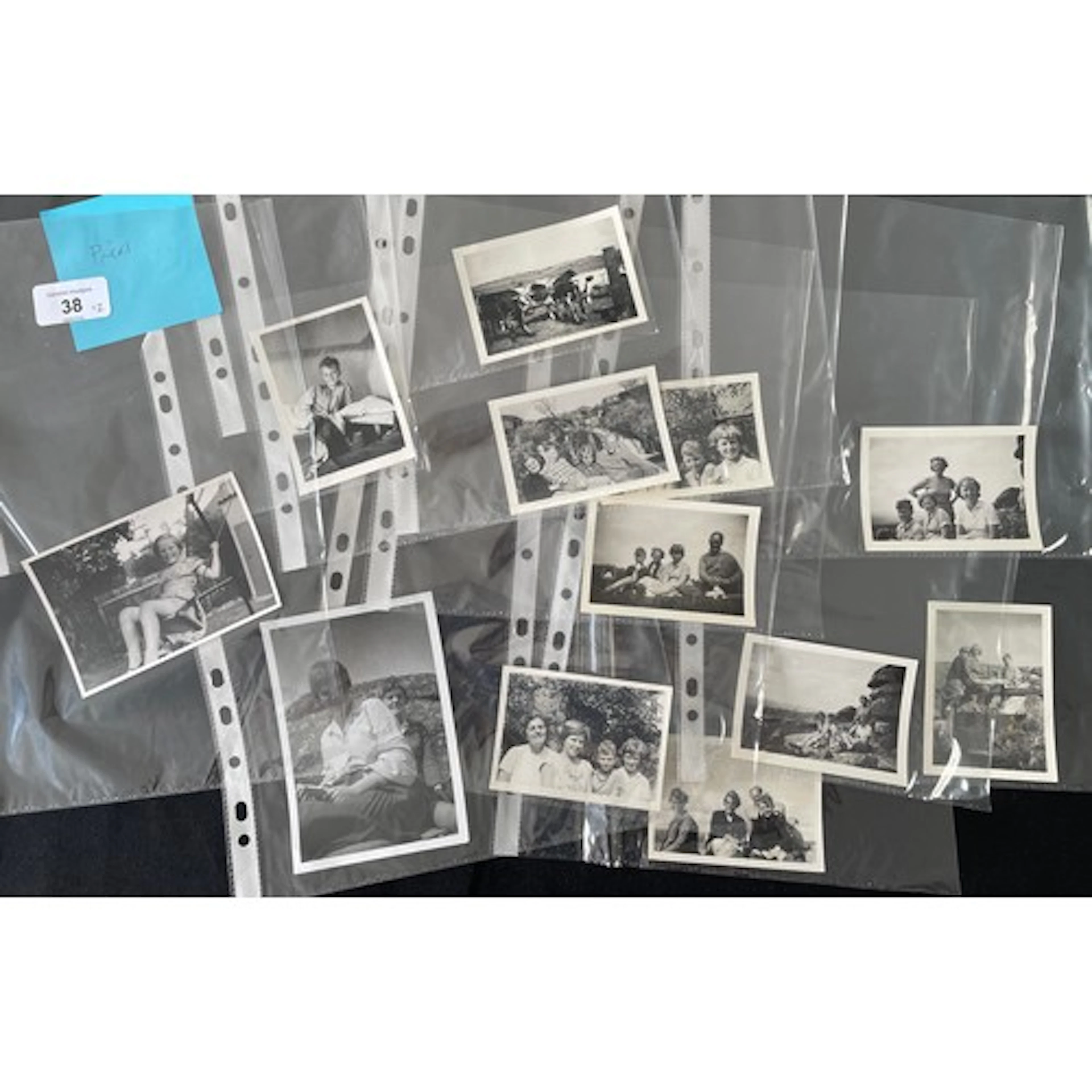 Group of photographs - Jacqueline du Pré at a young age, inc...