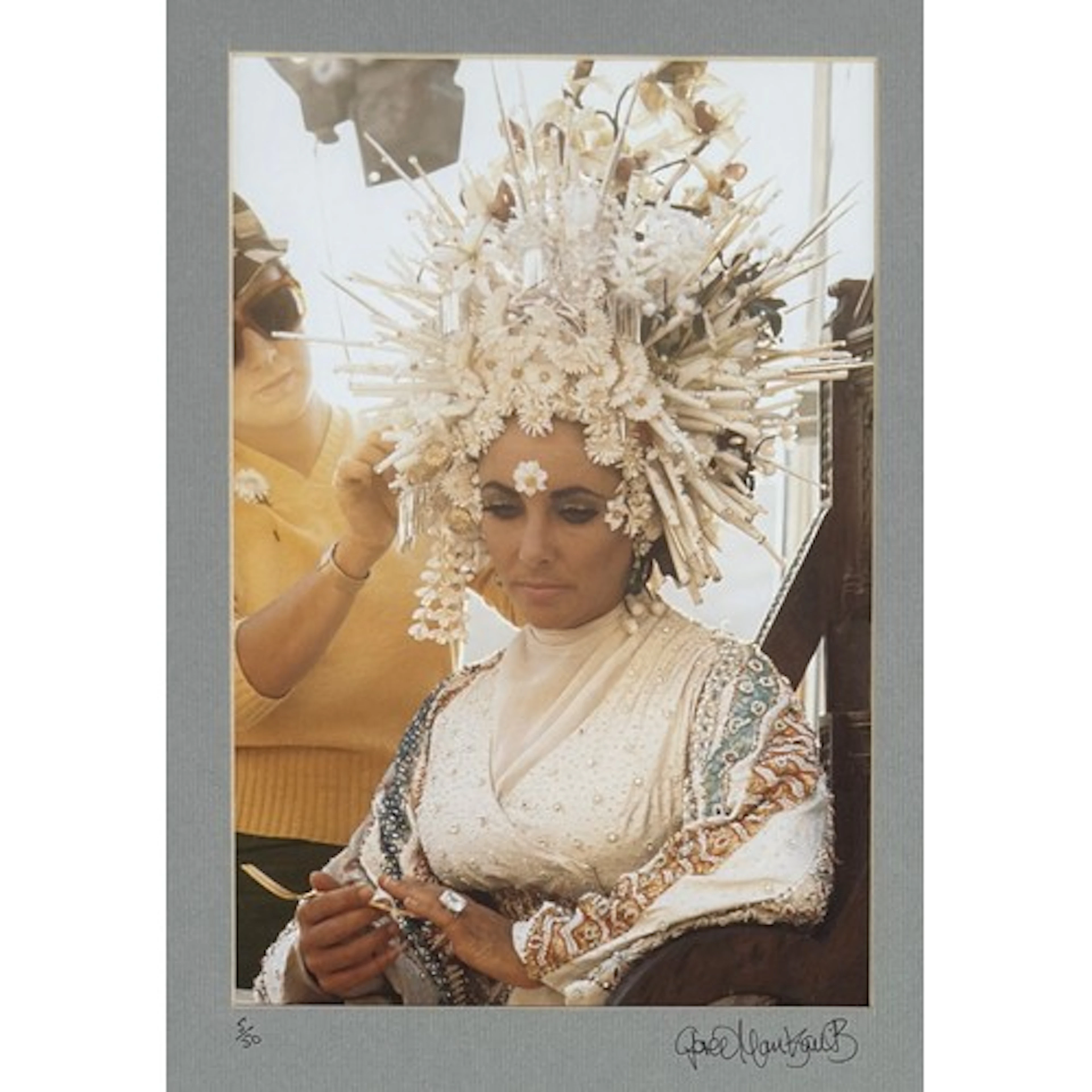 Gered Mankowitz (born 1946) - Elizabeth Taylor on set, 1969,...