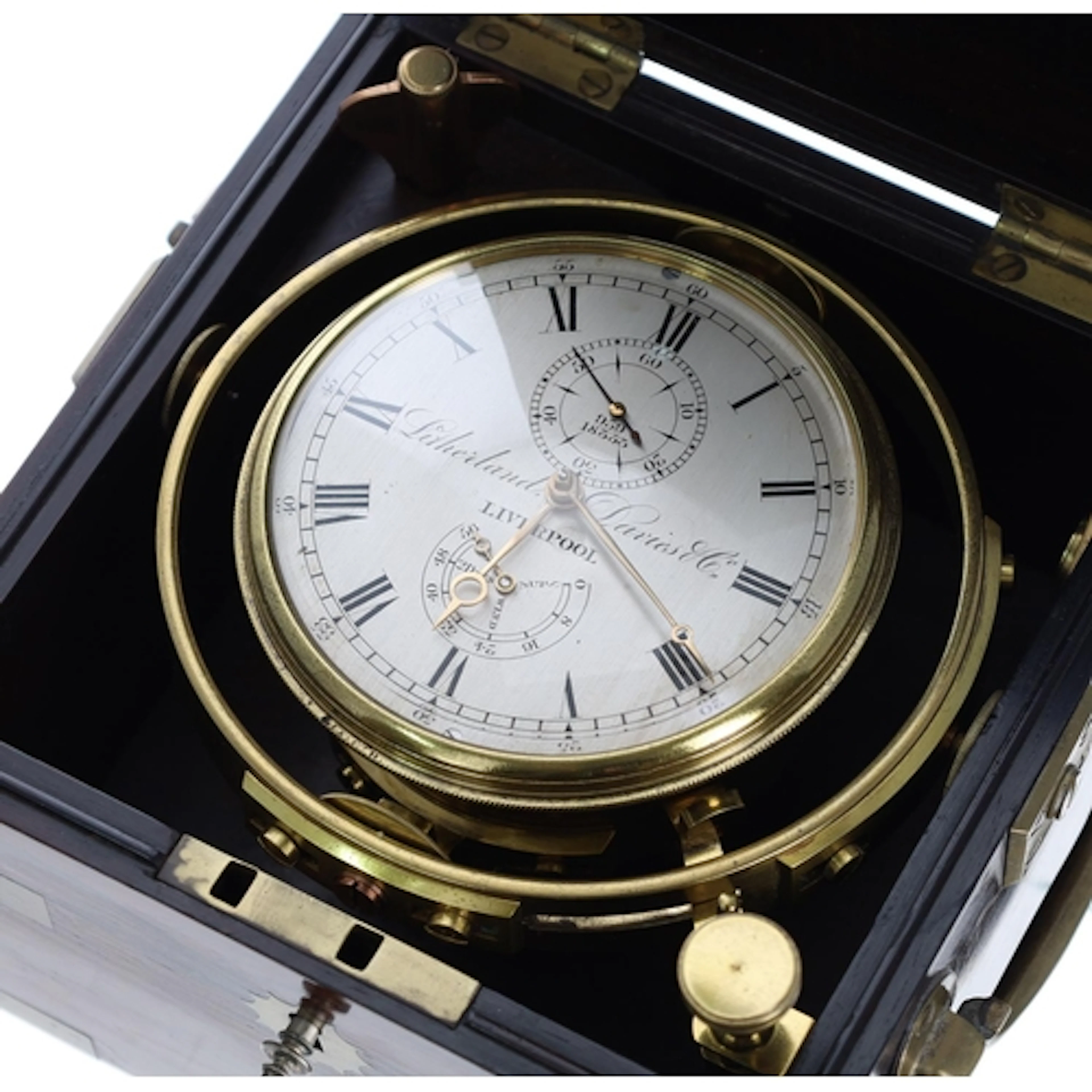 Mid 19th century marine chronometer by Litherland Davies &am...