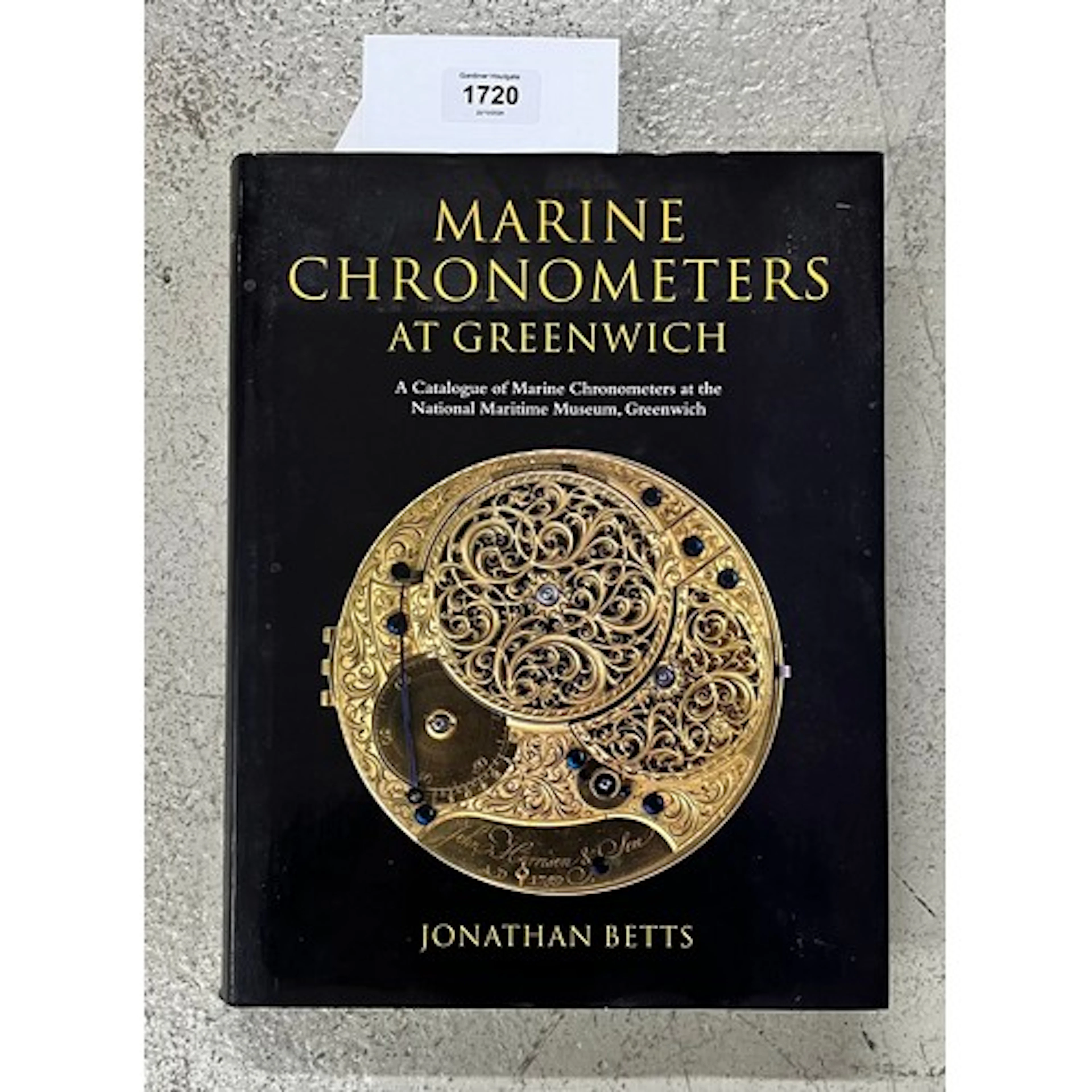 Jonathan Betts - Marine Chronometers at Greenwich, 2017, wit...