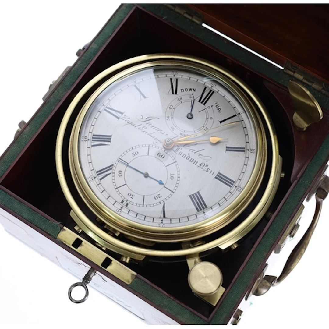 Good 19th century two-day marine chronometer by James McCabe...
