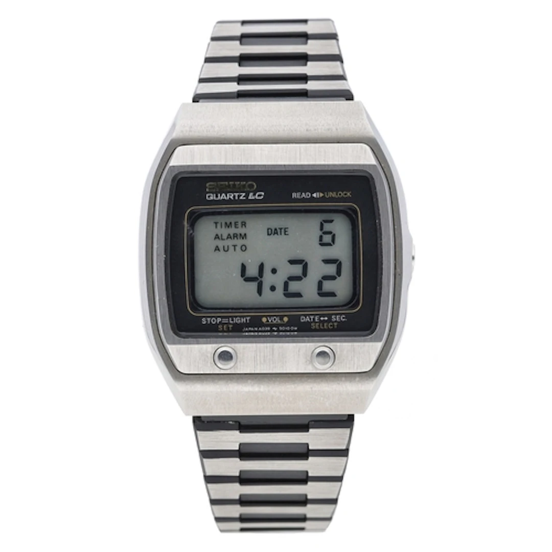 Seiko Quartz LC digital LCD gentleman's wristwatch, referenc...