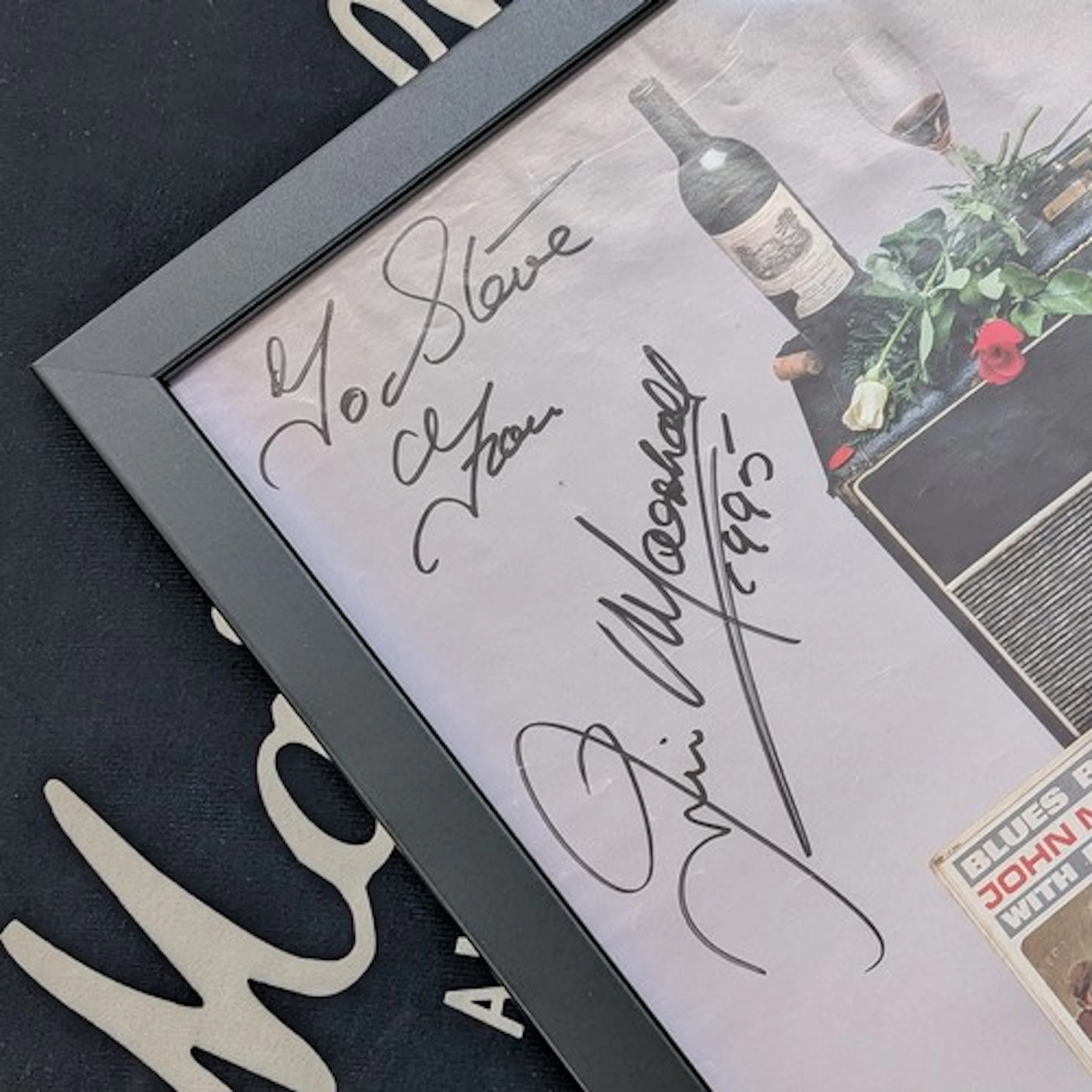 1995 Jim Marshall autographed and framed "The Marshall Legac...