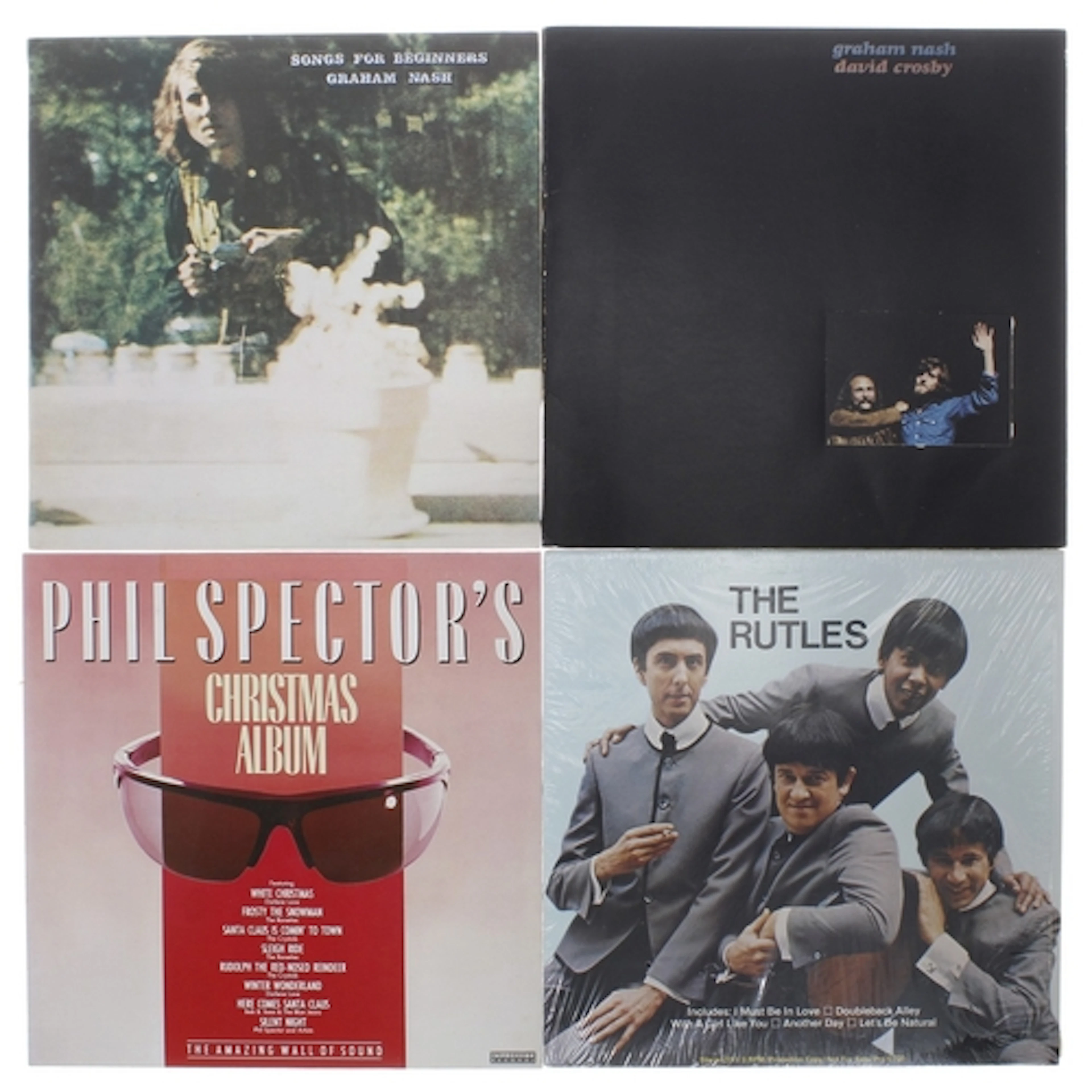 Rock various - forty vinyl records to include James Taylor M...