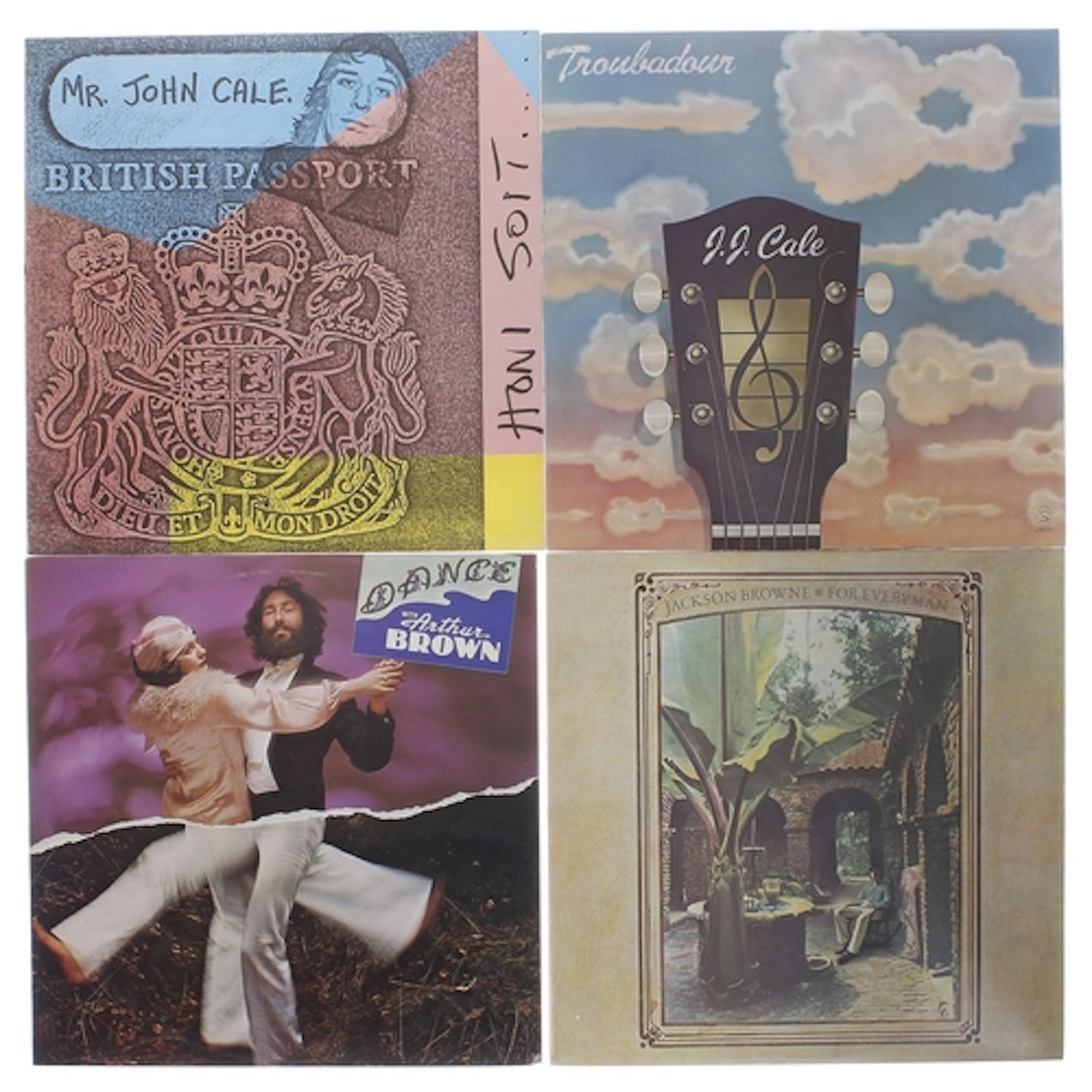 Rock various - thirty-seven vinyl records to include: Jackso...