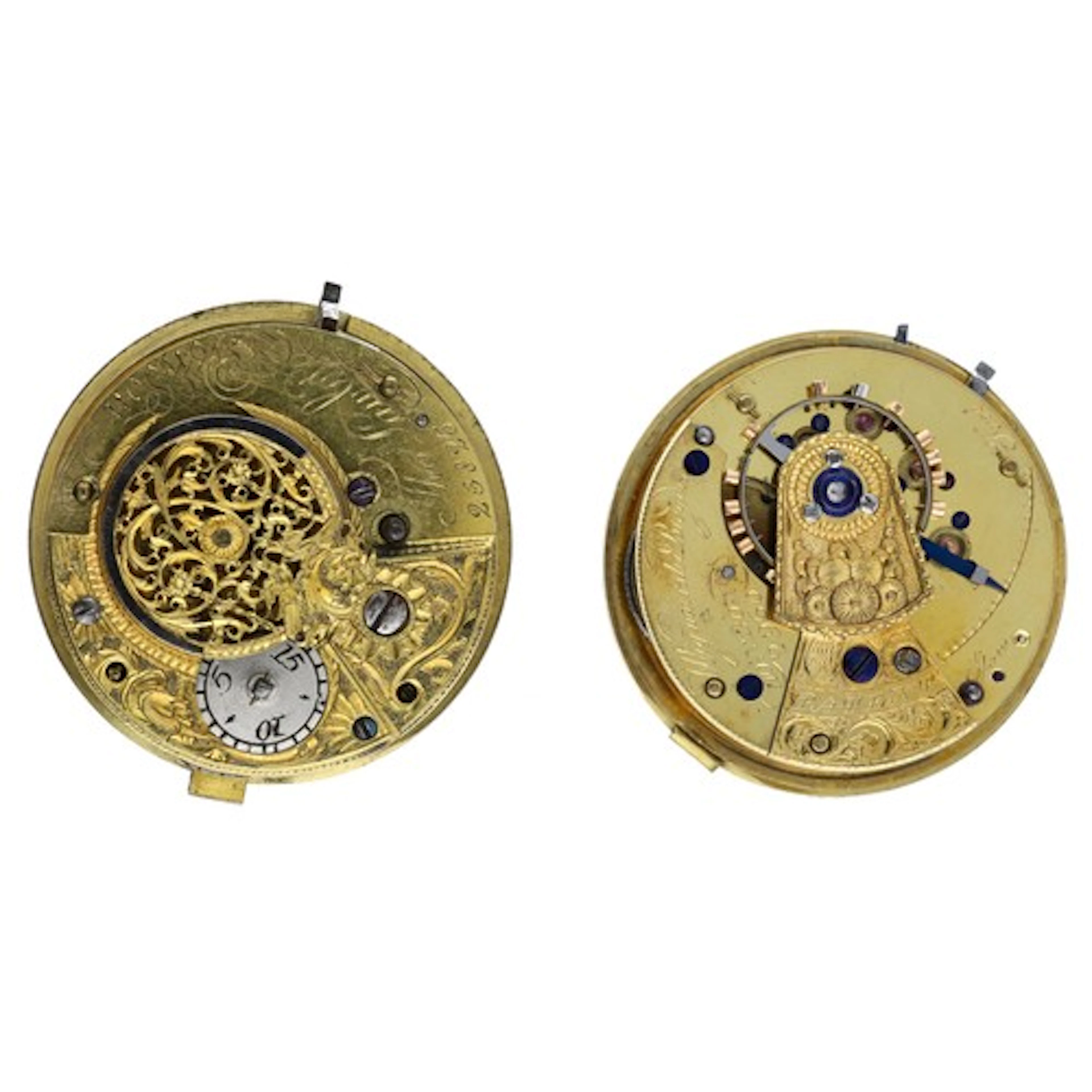 Wigmarsh & Brogden, London - patent fusee lever pocket w...