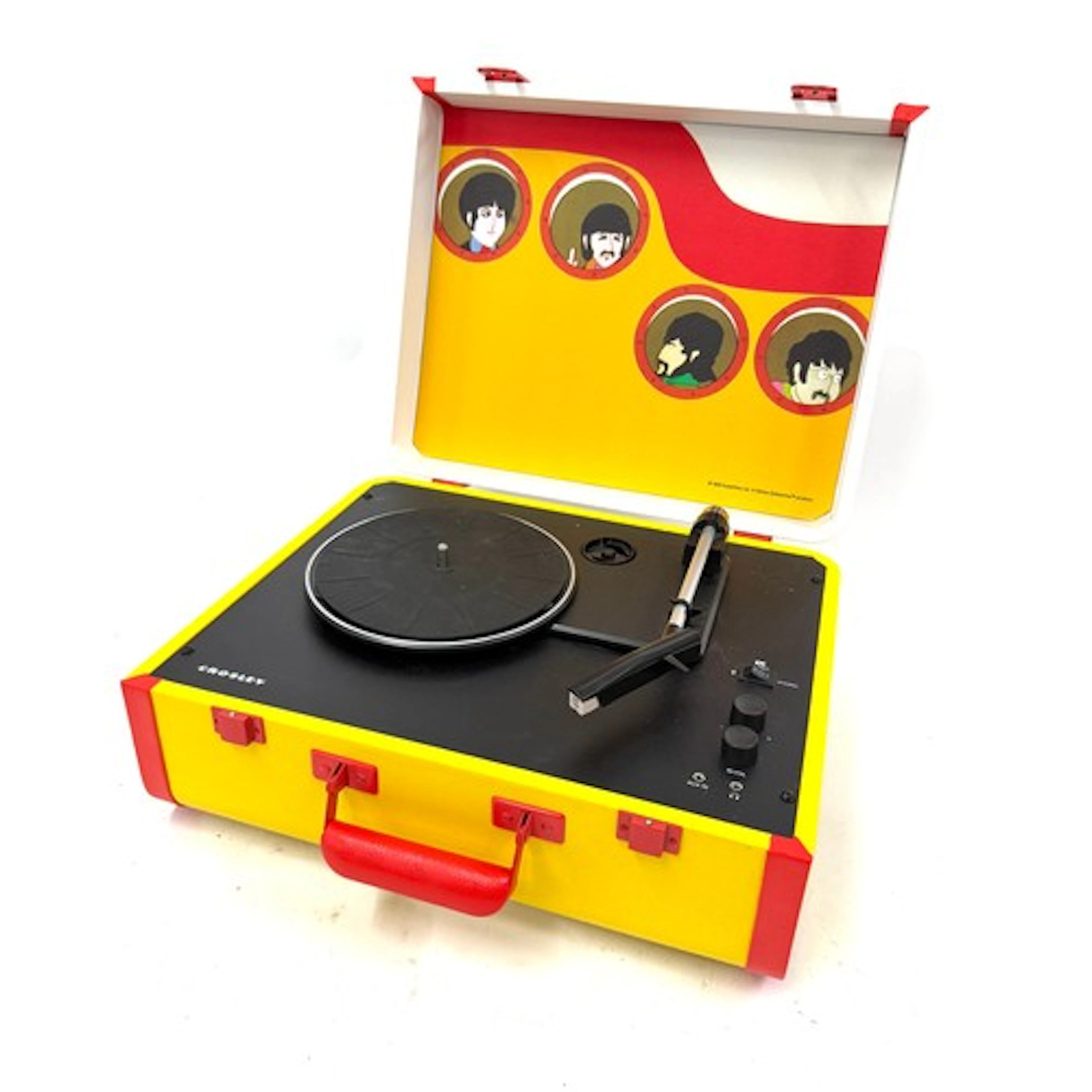 Crosley Beatles Yellow Submarine limited edition portable re...
