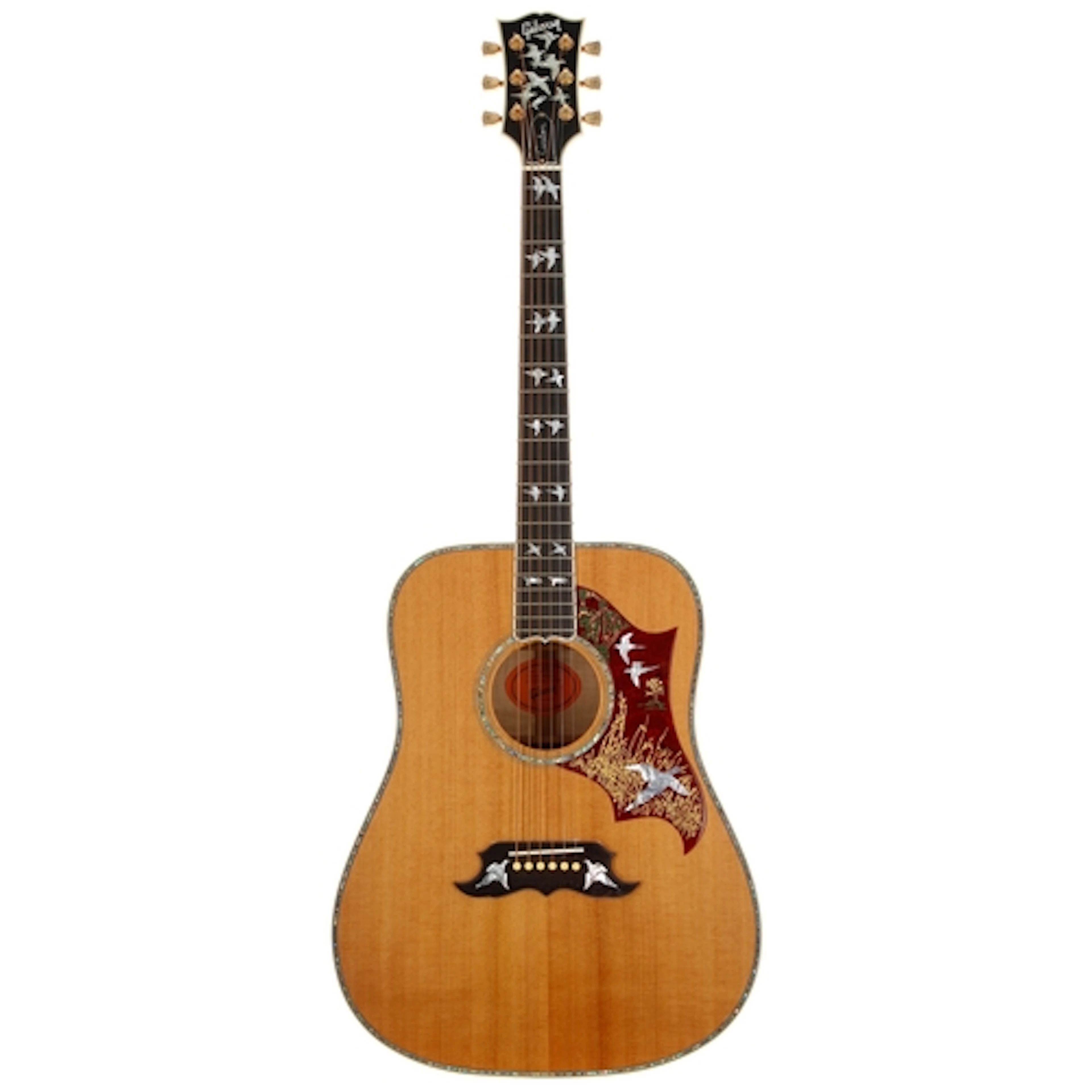 2006 Gibson Custom Shop Doves in Flight acoustic guitar, mad...