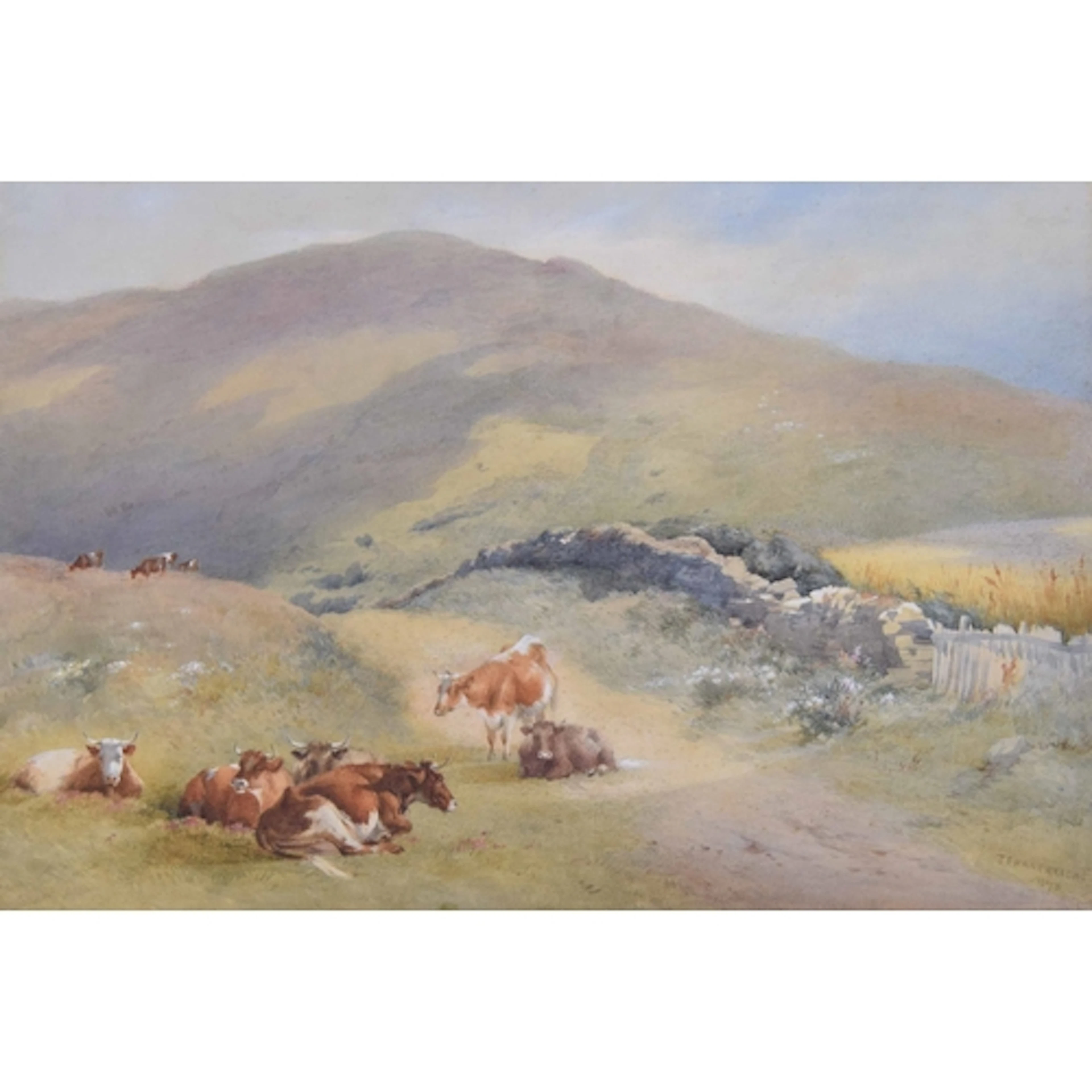 Thomas Francis Wainwright R.B.A., (circa 1815-1887) - Cattle...