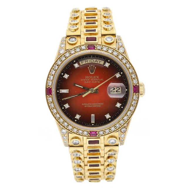 Rolex Oyster Perpetual Day-Date 18ct gentleman's' wristwatch...