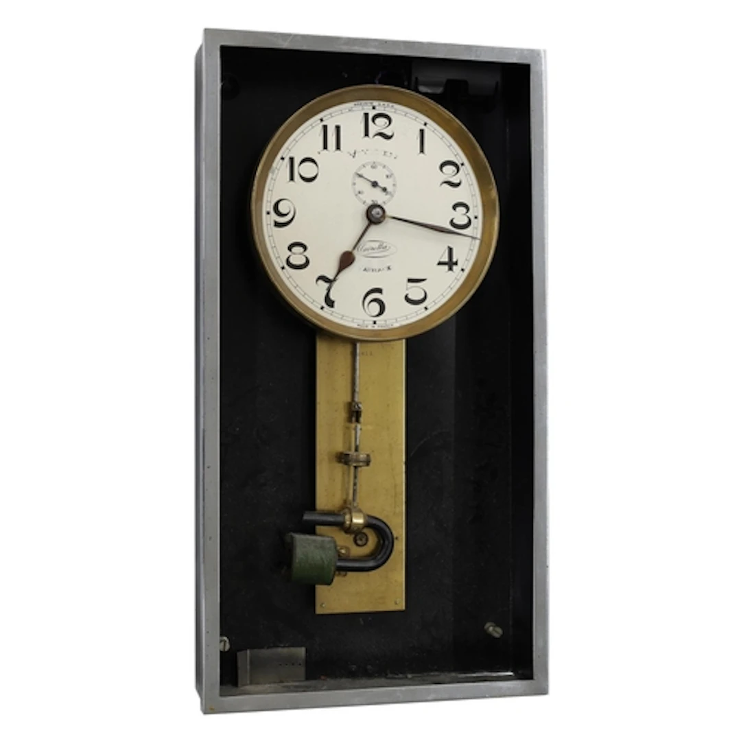 ATO electrically impulsed pendulum clock, circa 1930s, No. 5...