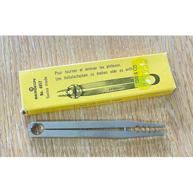 Bergeon watch tweezer roller remover and turner, Ref. 4852, ...