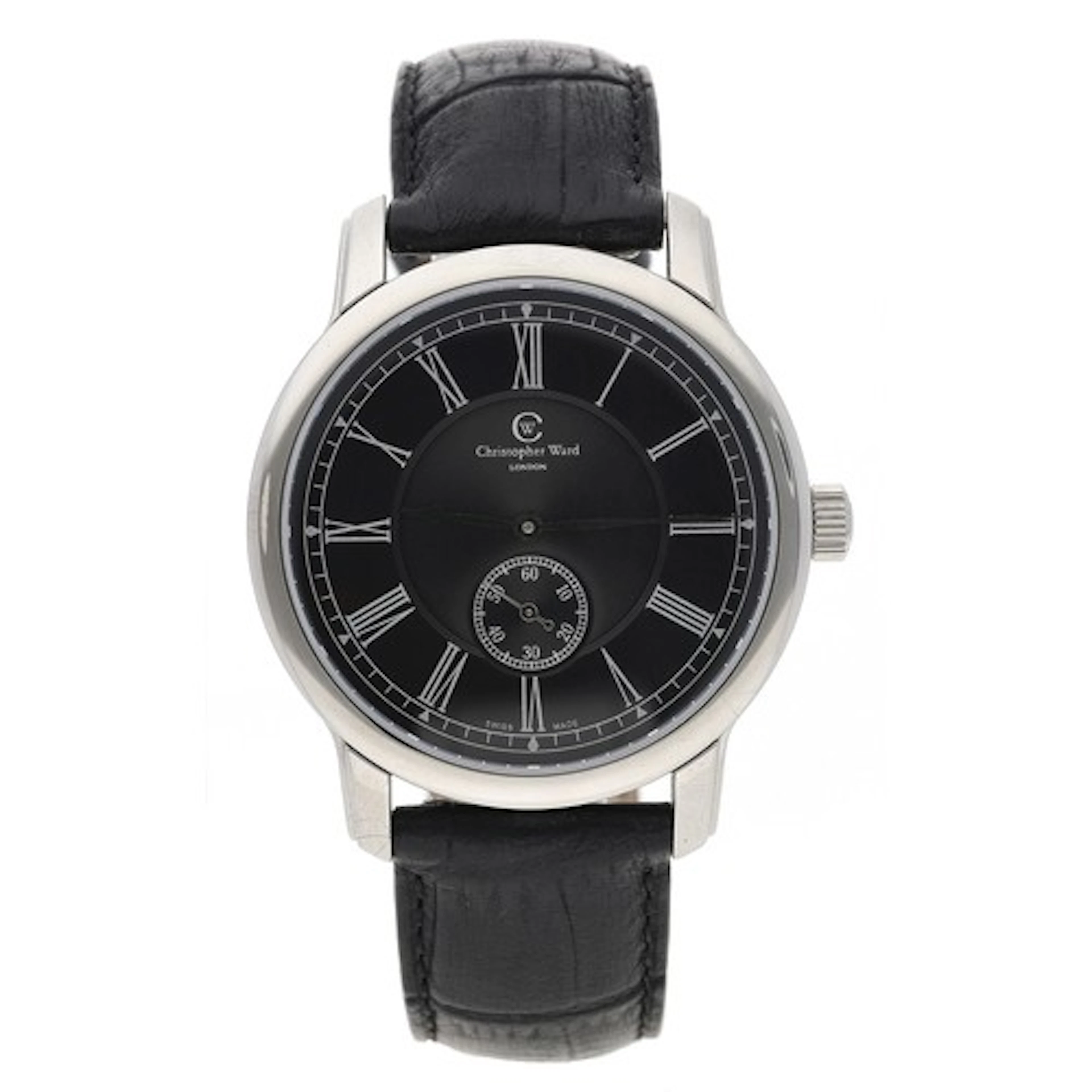 Christopher Ward C1 Russell stainless steel gentleman's wris...