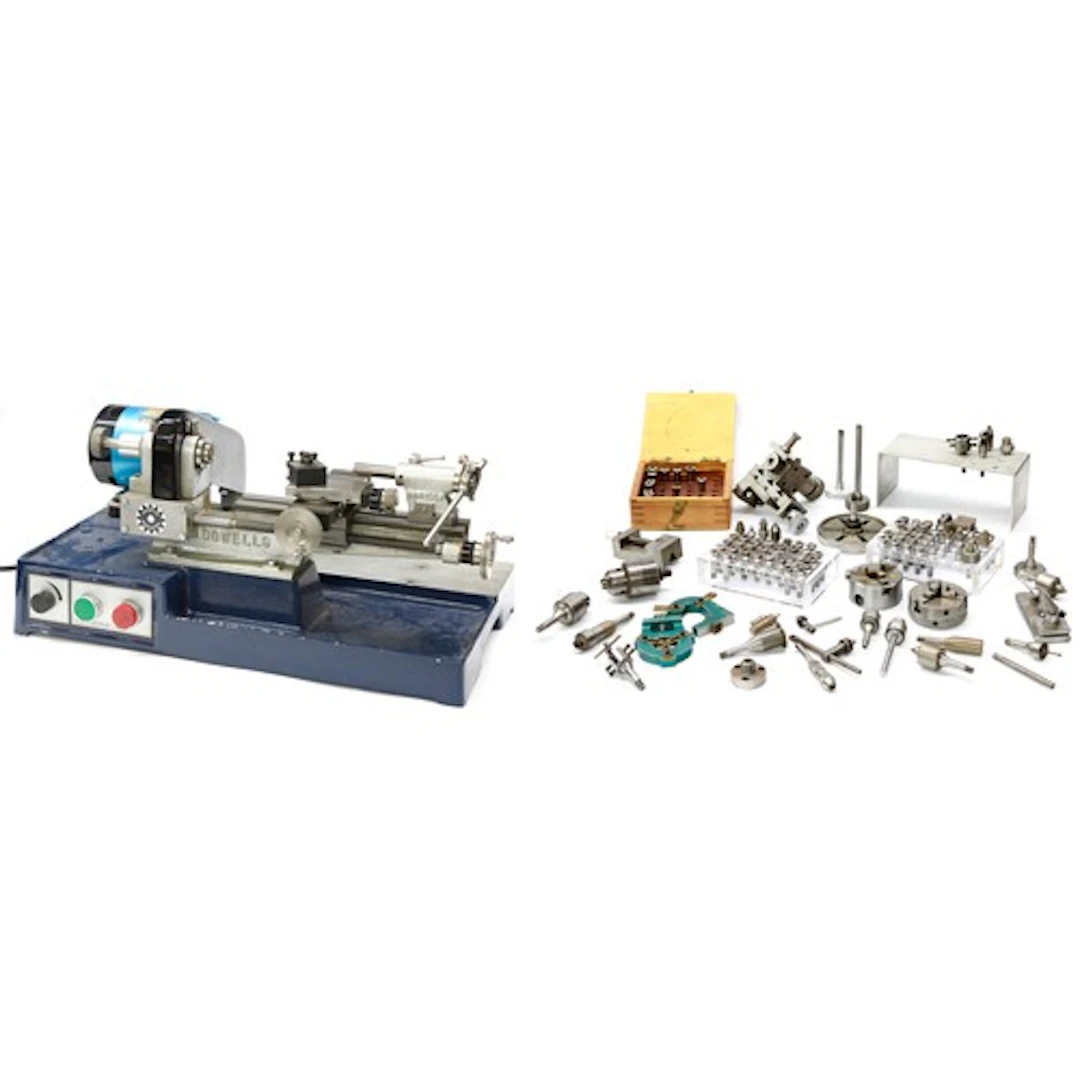 Cowells 90CW 8mm collet watch and instrument makers lathe wi...