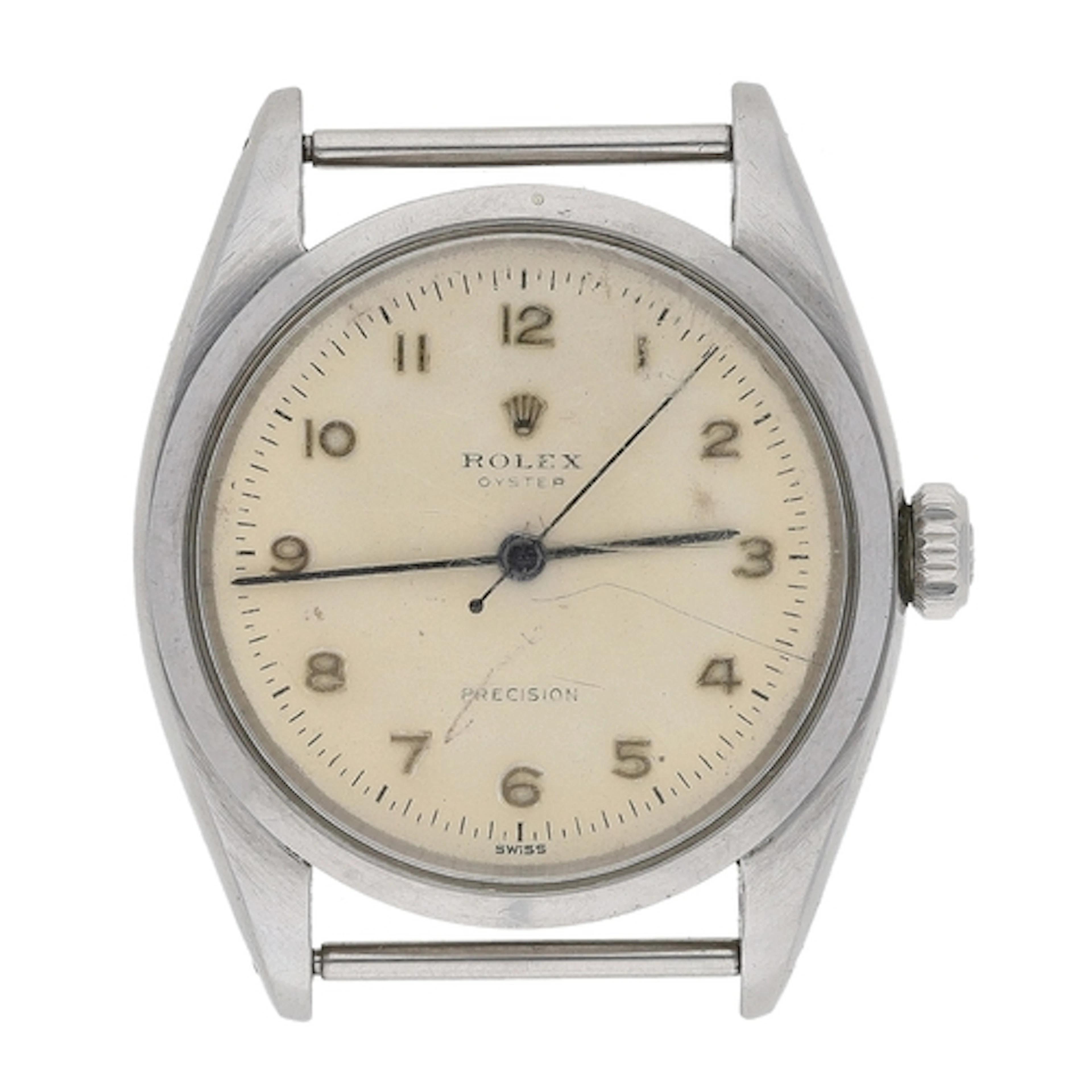Rolex Oyster Precision stainless steel gentleman's wristwatc...