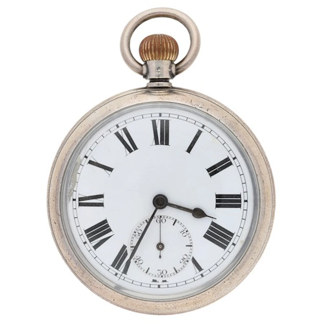 Swiss silver (925) lever pocket watch, import hallmarks Lond...