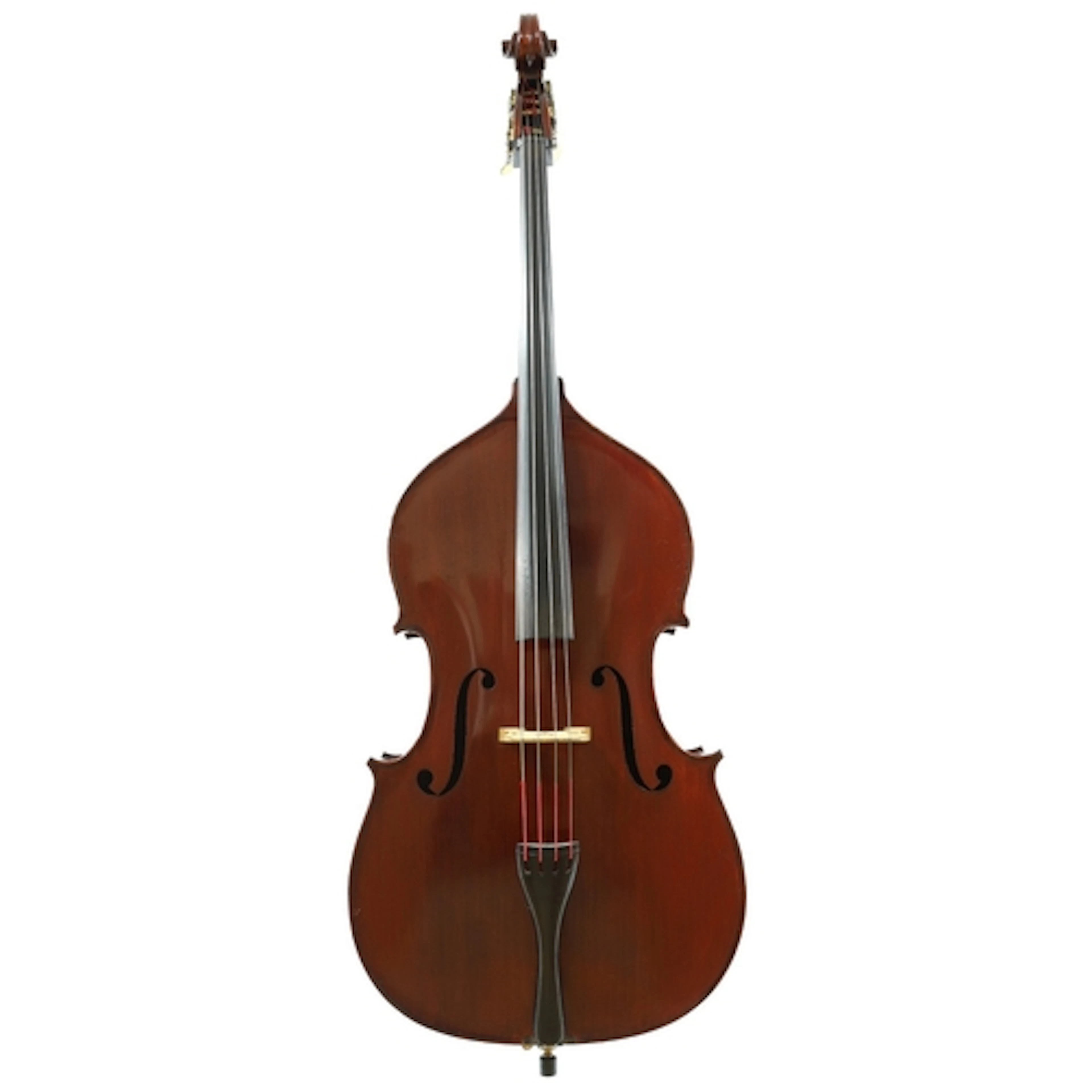 Good modern double bass by and labelled Handmade by Master M...