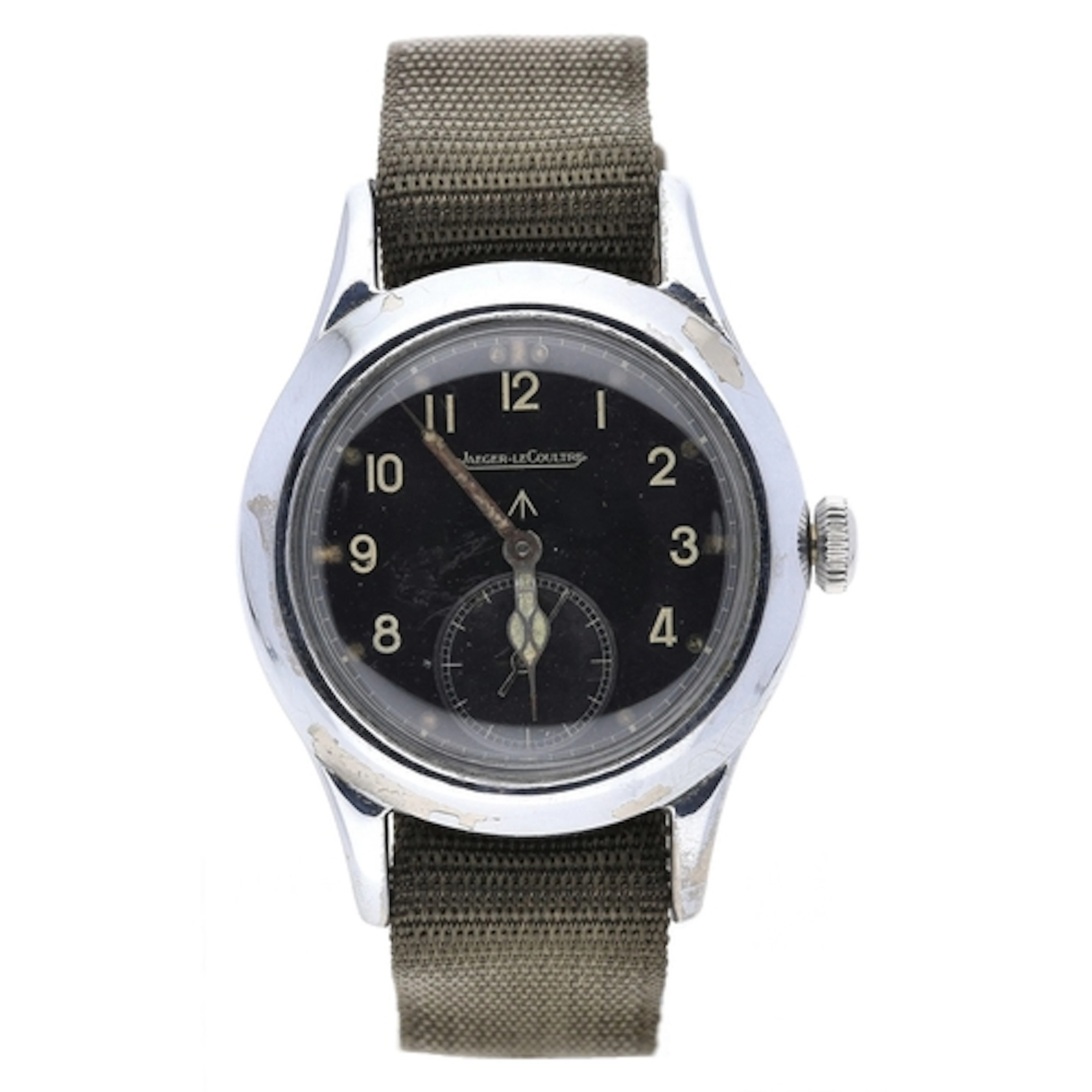 Jaeger-LeCoultre WWII British Military issue 'Dirty Dozen' c...