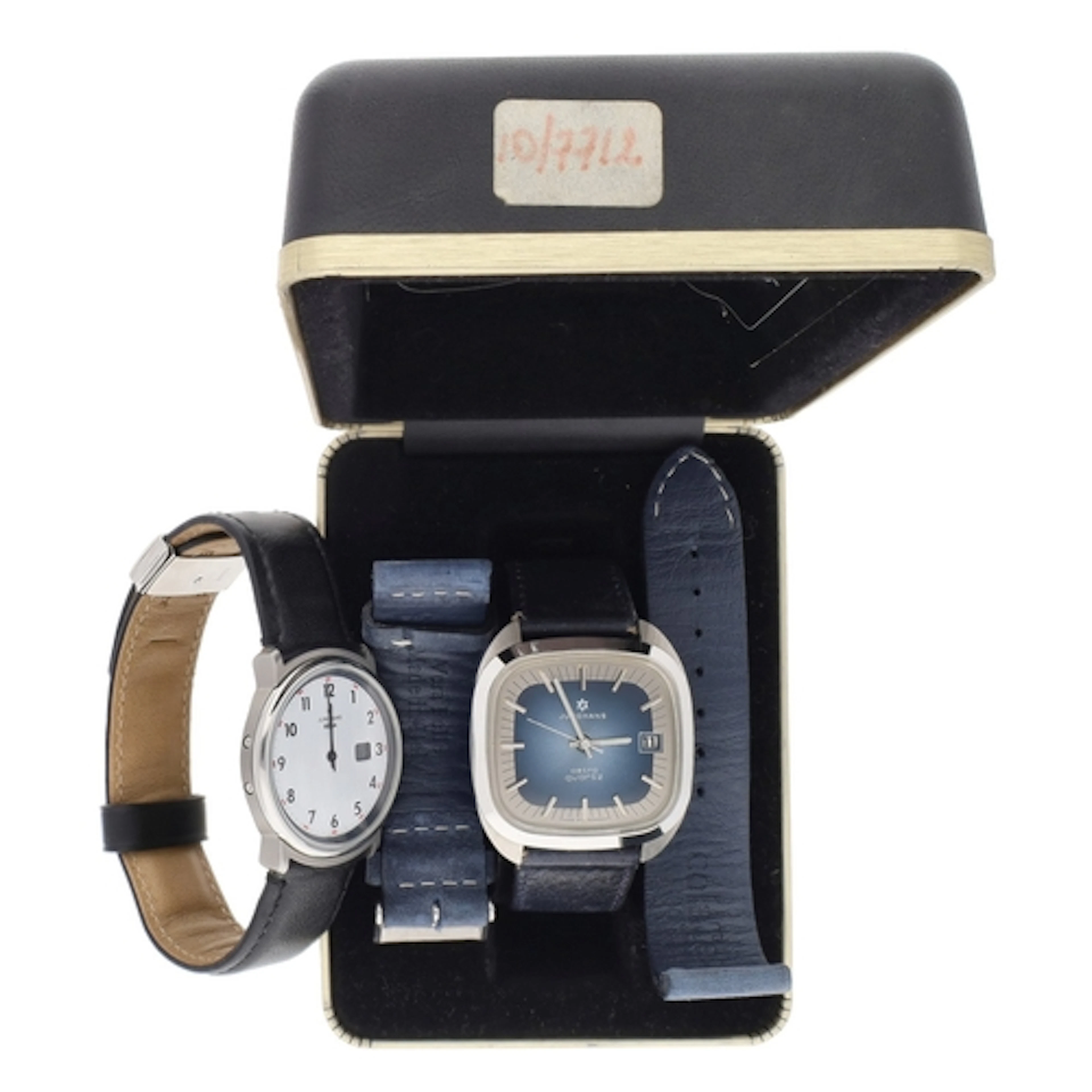 Junghans Astra Quartz gentleman's wristwatch for repair, blu...