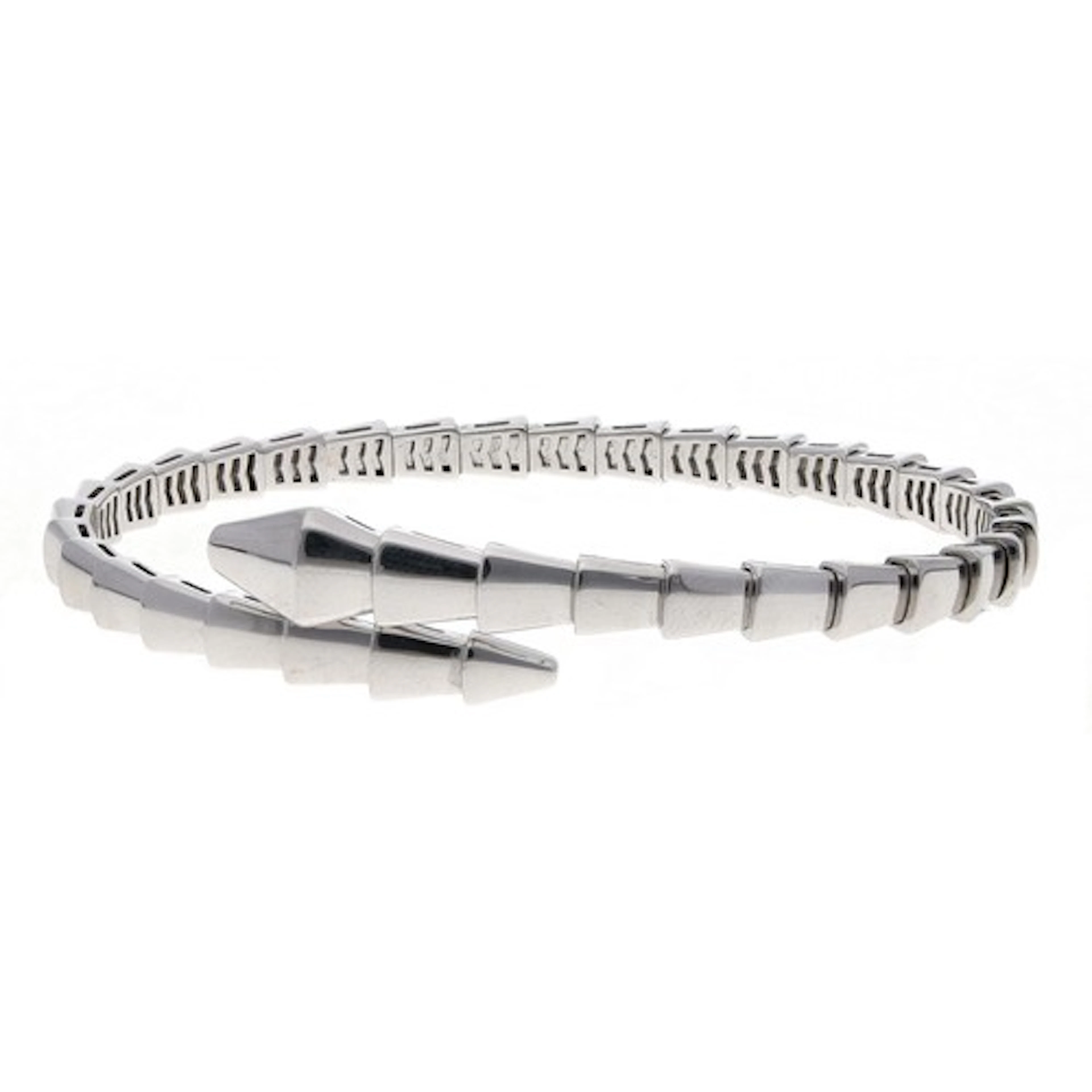 Bulgari 18ct white gold Serpenti Viper bracelet, Y3TH3Y, 23....
