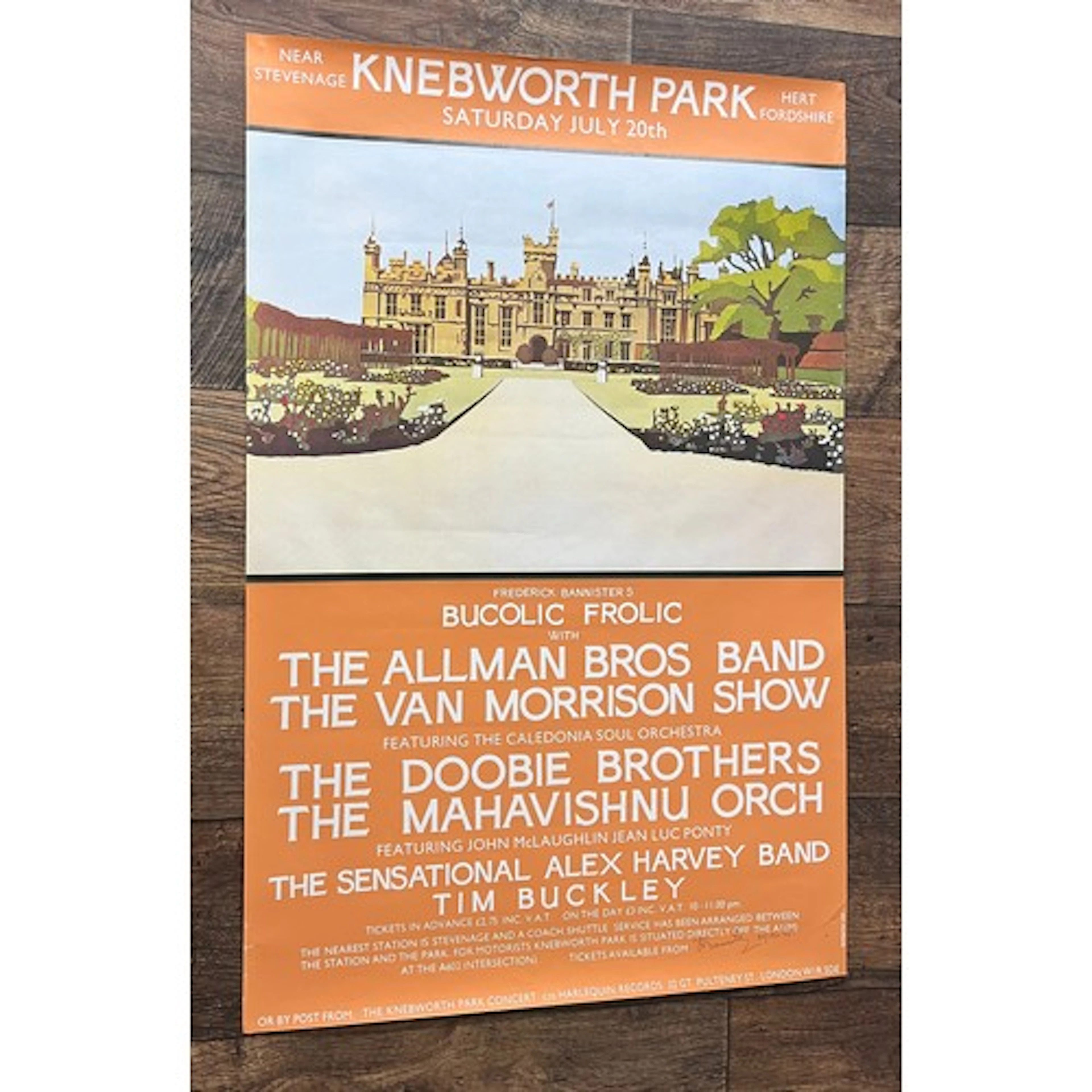 Knebworth Festival - Artists various - a collection of five ...