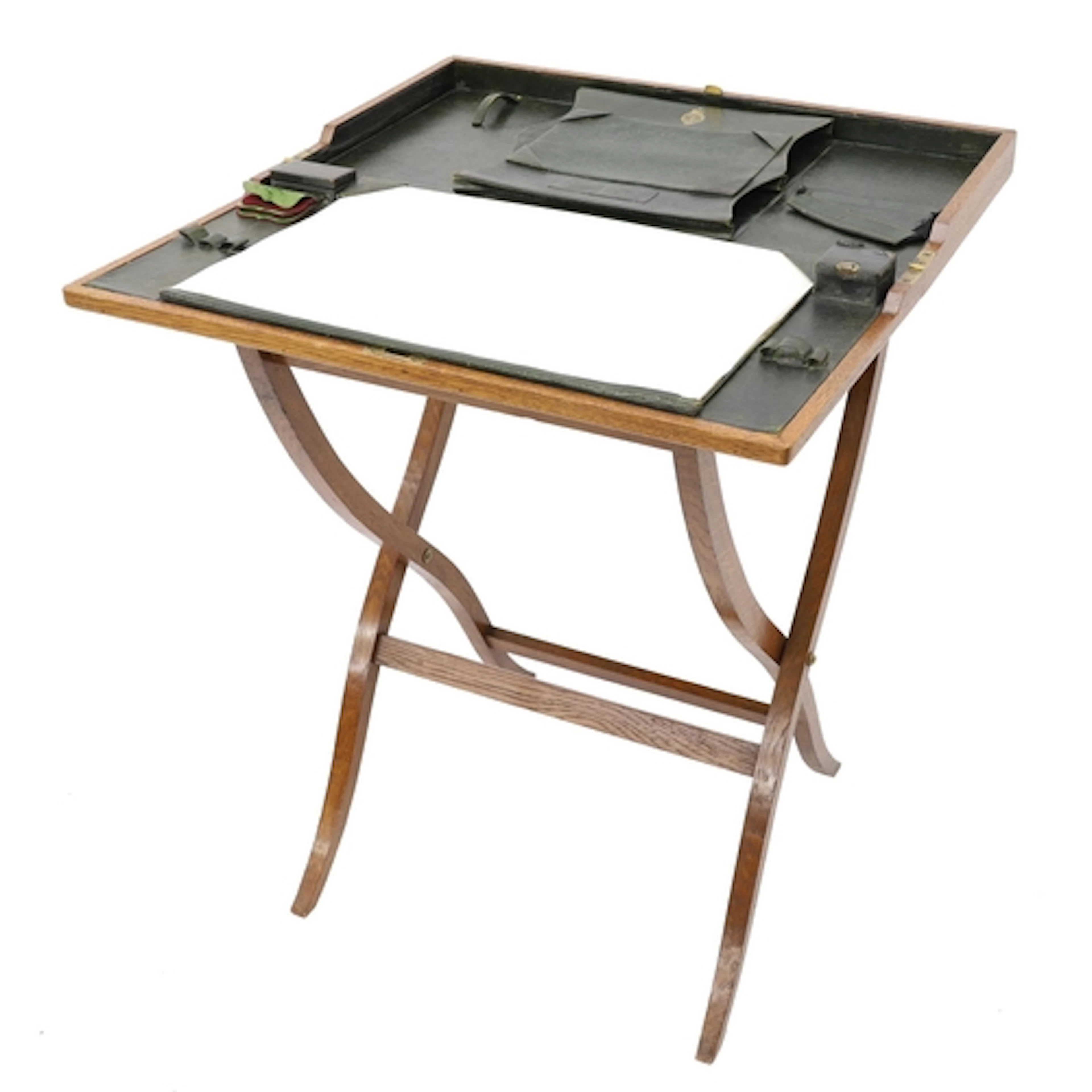 Asprey & co: An unusual late Victorian oak travelling wr...