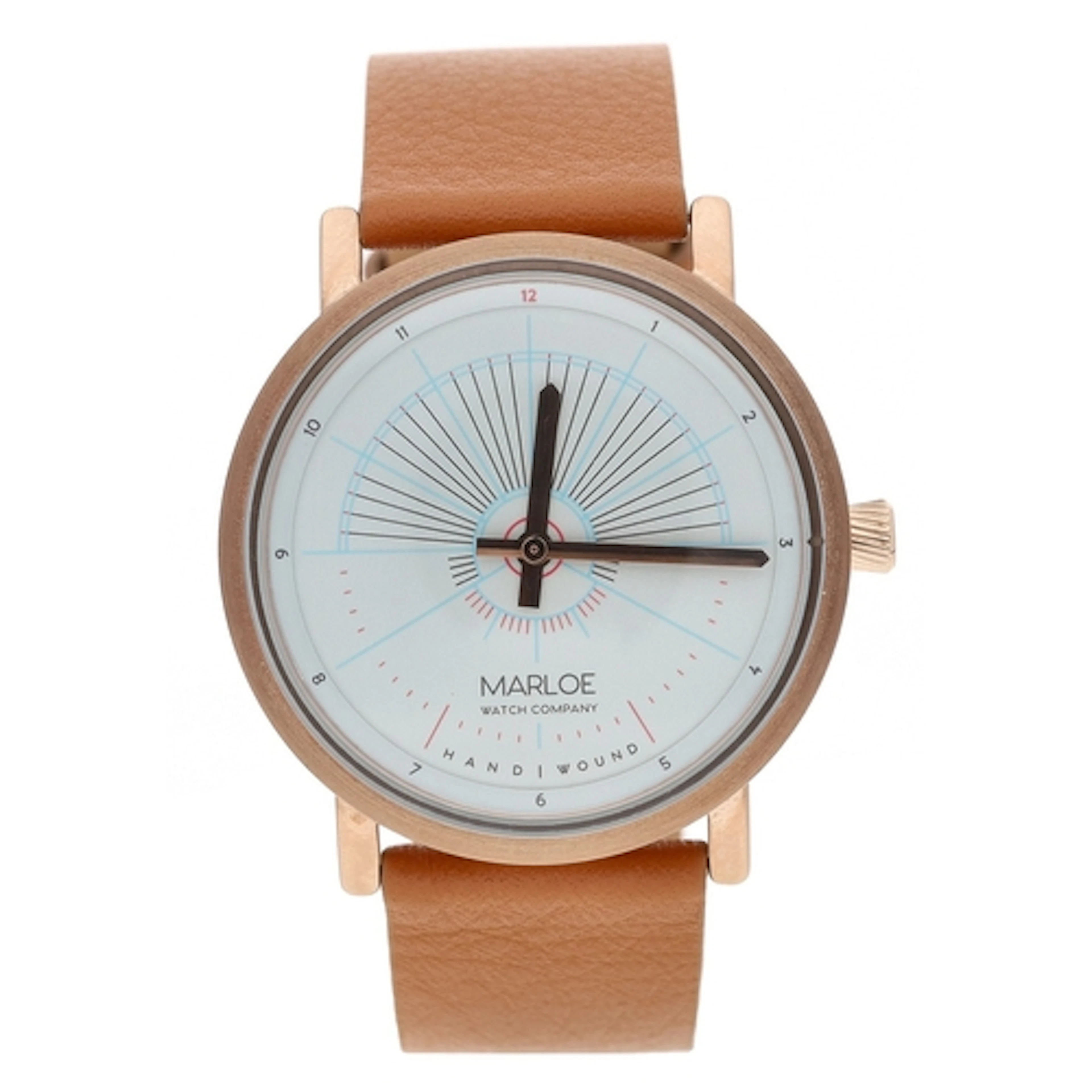 Marloe Watch Company Derwent Sundial First Edition rose gold...