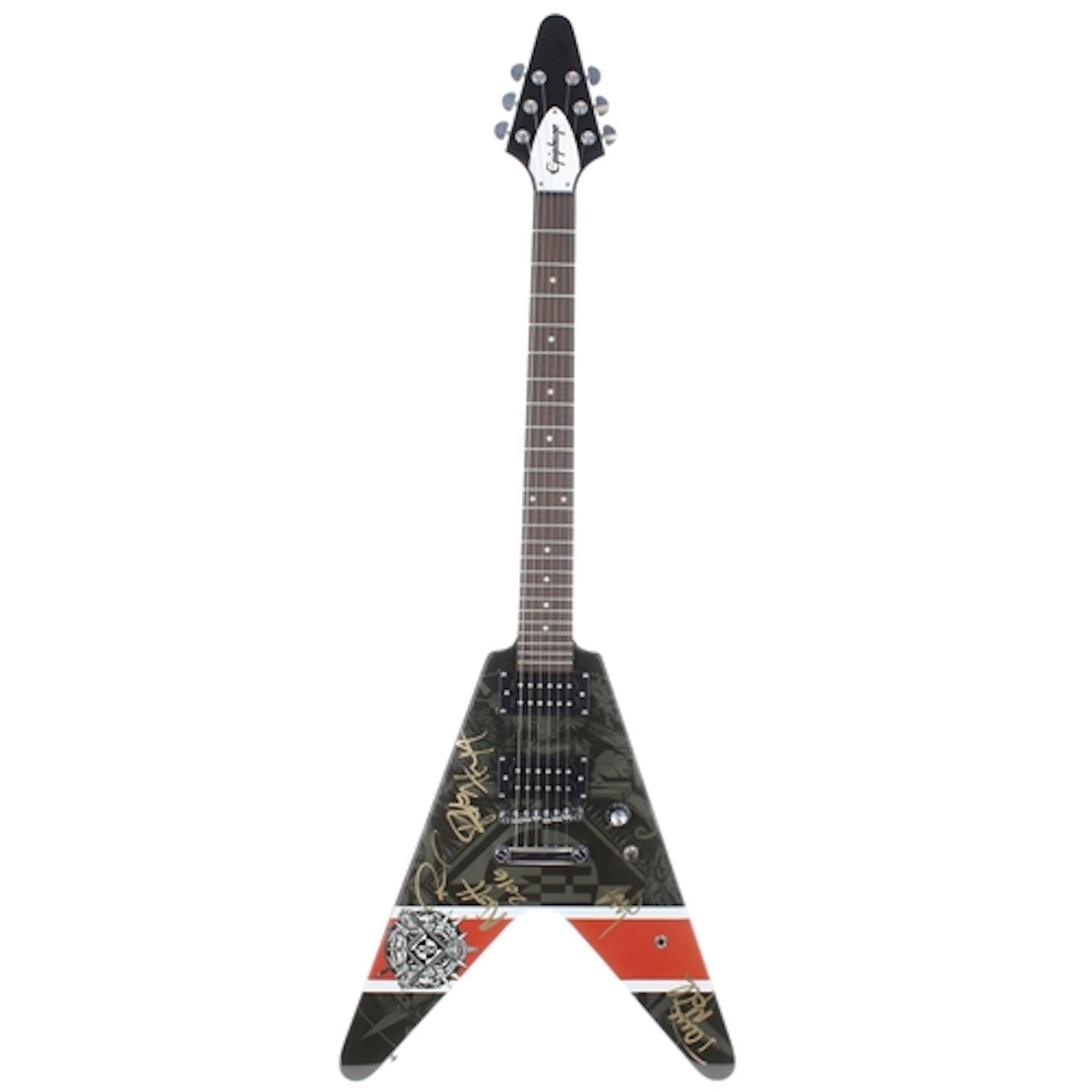 Machine Head - autographed 2014 Epiphone Machine Head Bloods...