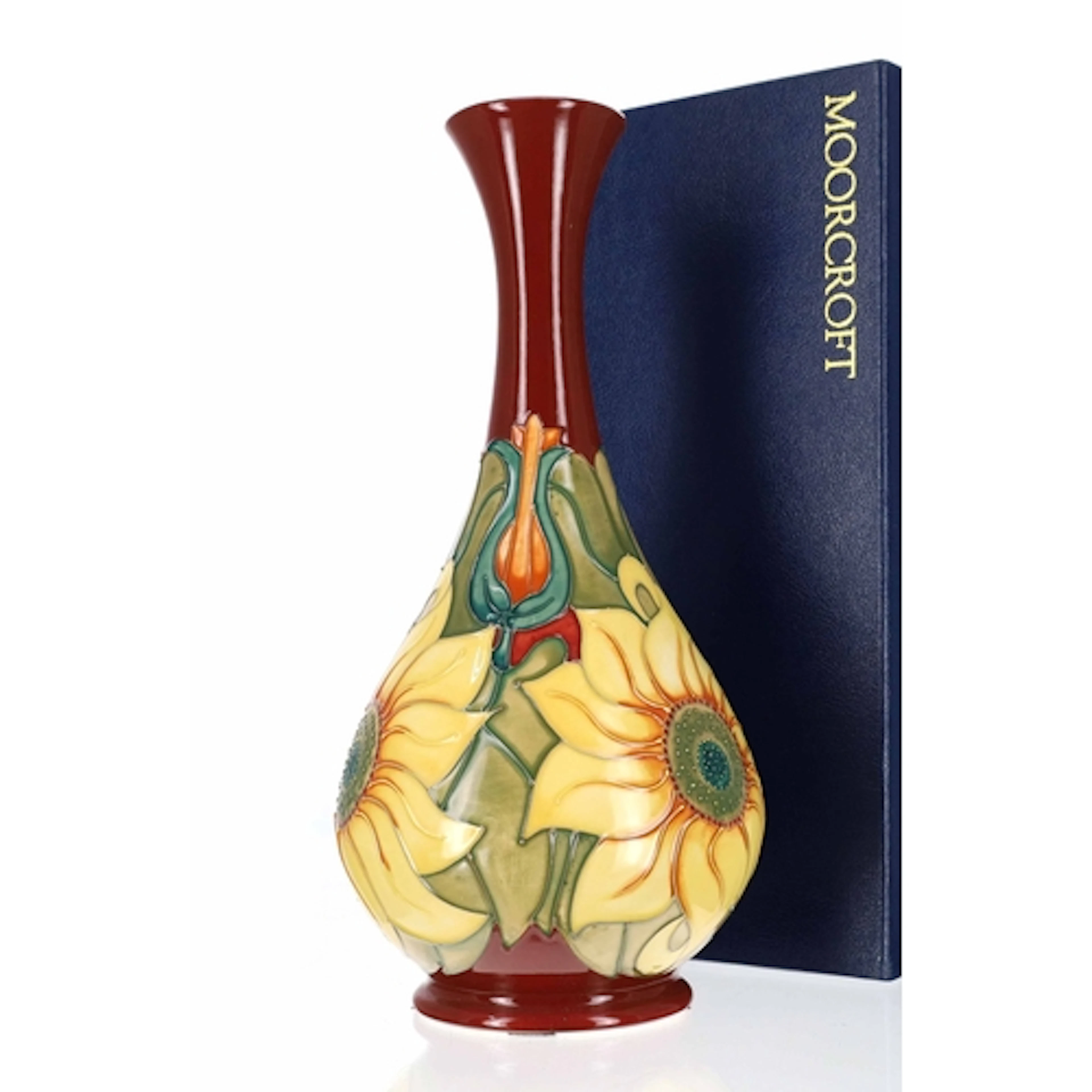 Moorcroft Pottery 'Inca' vase, bearing the gate date mark (1...