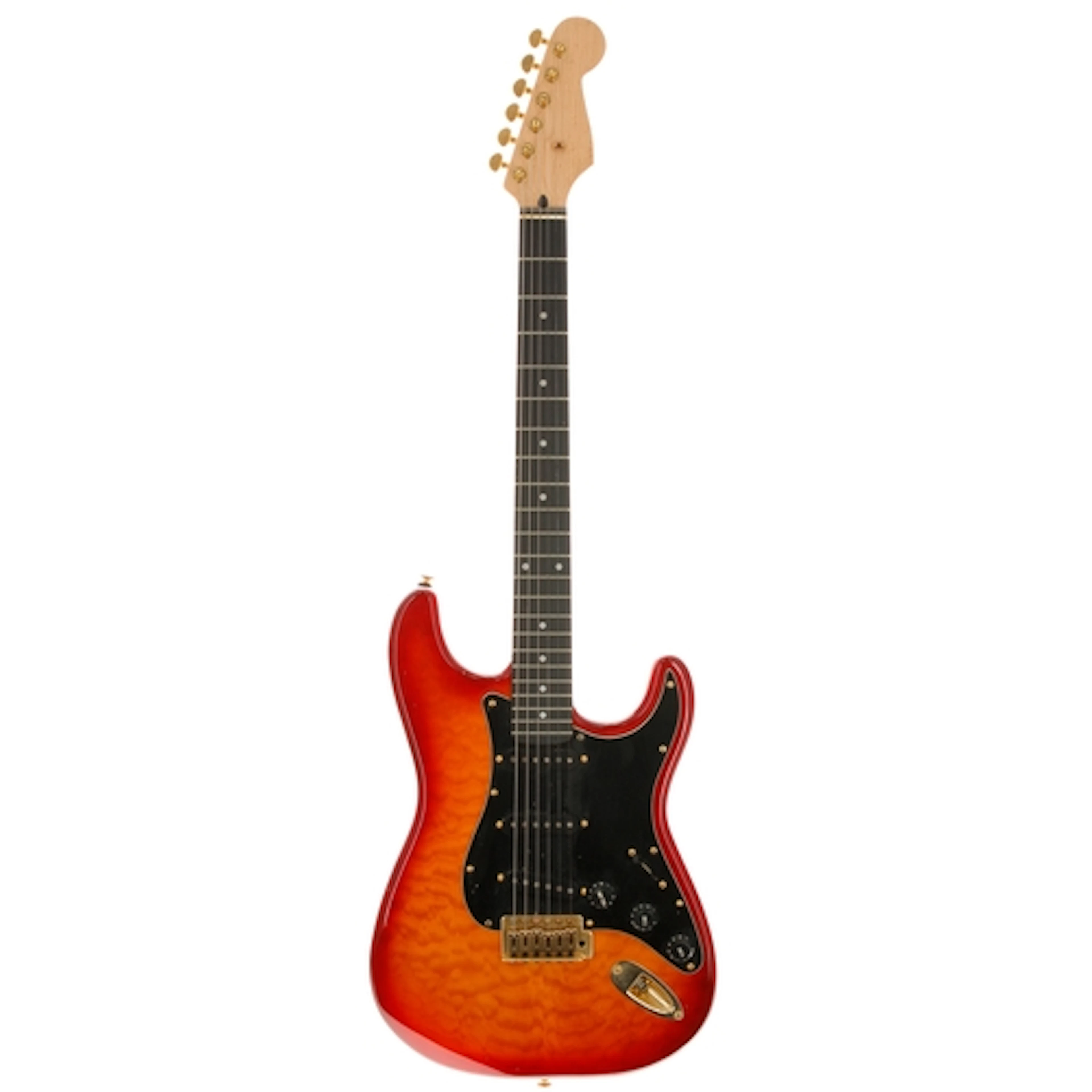 2004 Overton Guitars ST Custom Deluxe electric guitar, made ...