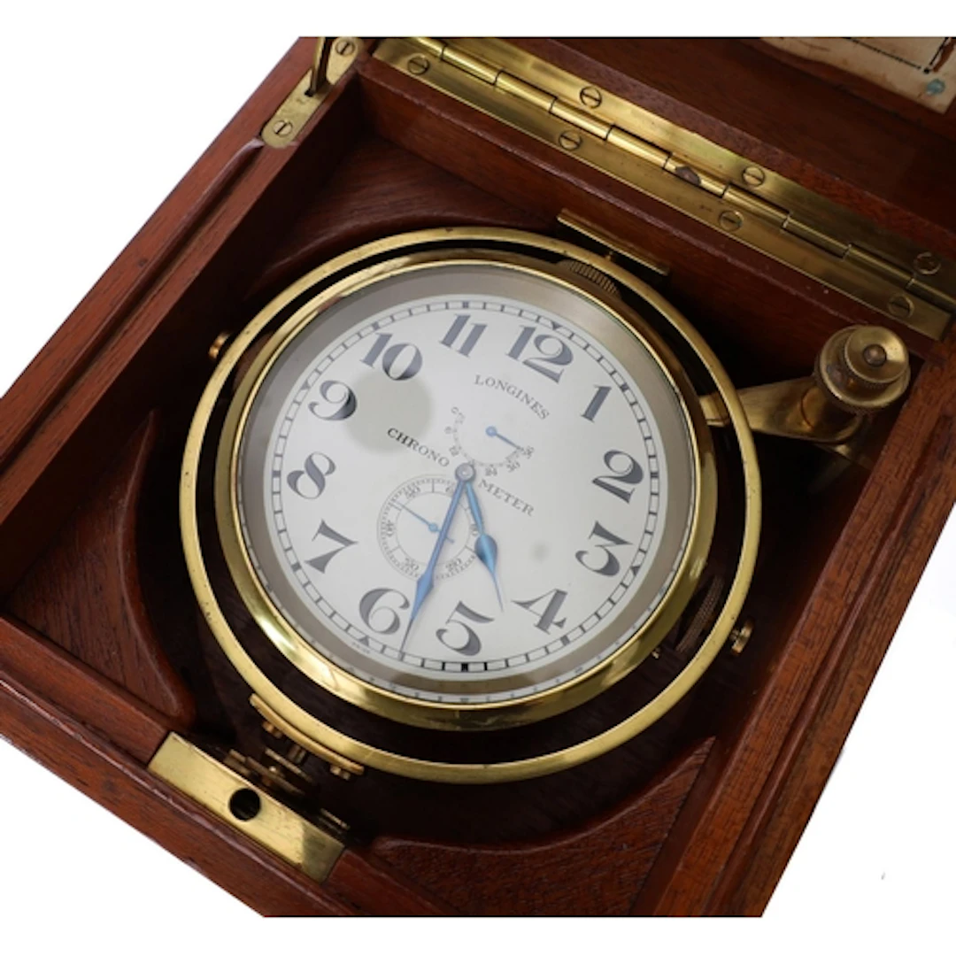 Longines marine chronometer watch, no. 6403034, circa 1942, ...