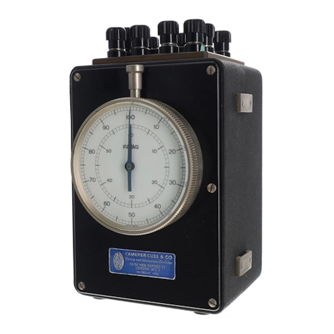 Rare Favag of Neuchatel, Switzerland, Synchronous Chronoscop...