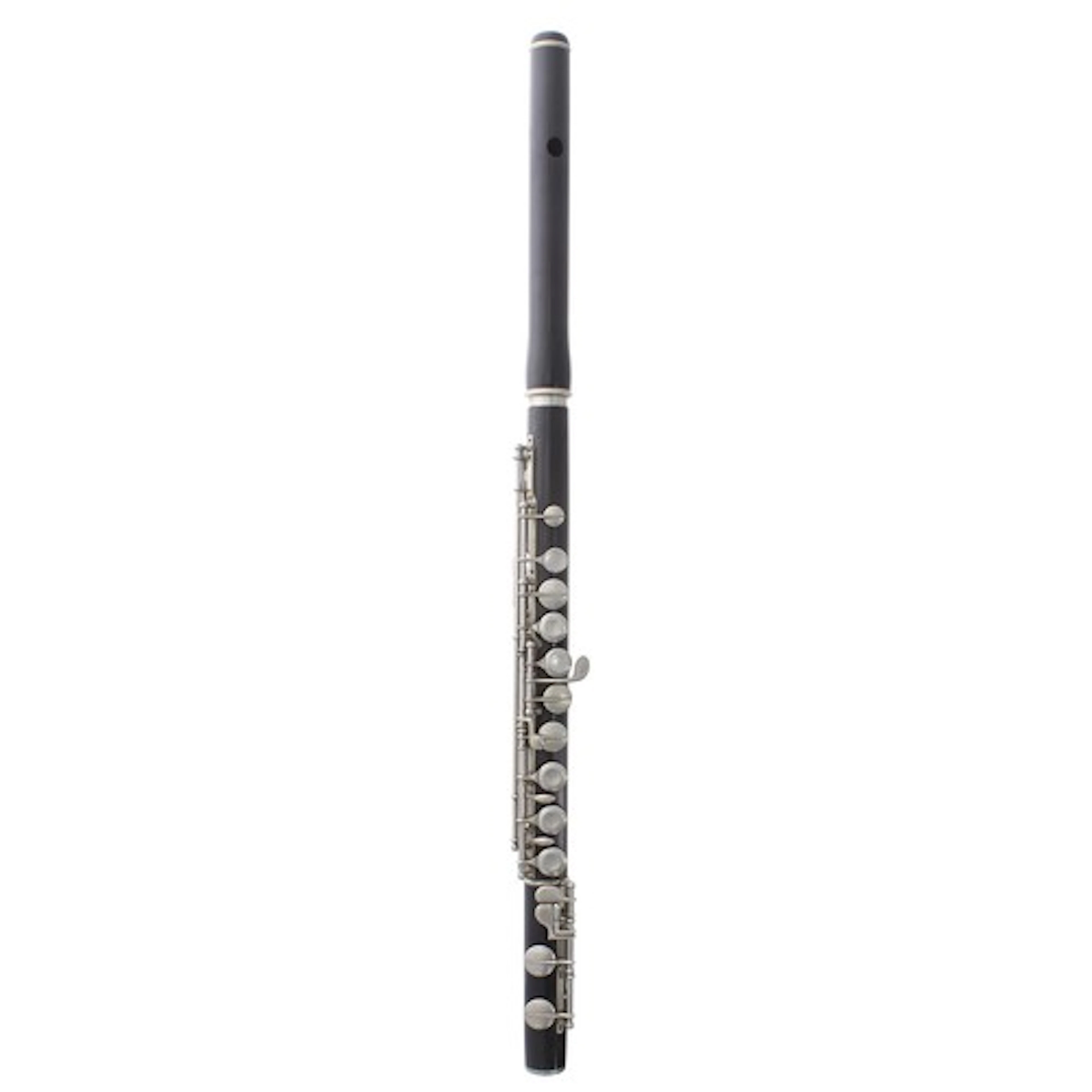 Good ebonite flute by and stamped Rudall Carte & Co. Ltd...