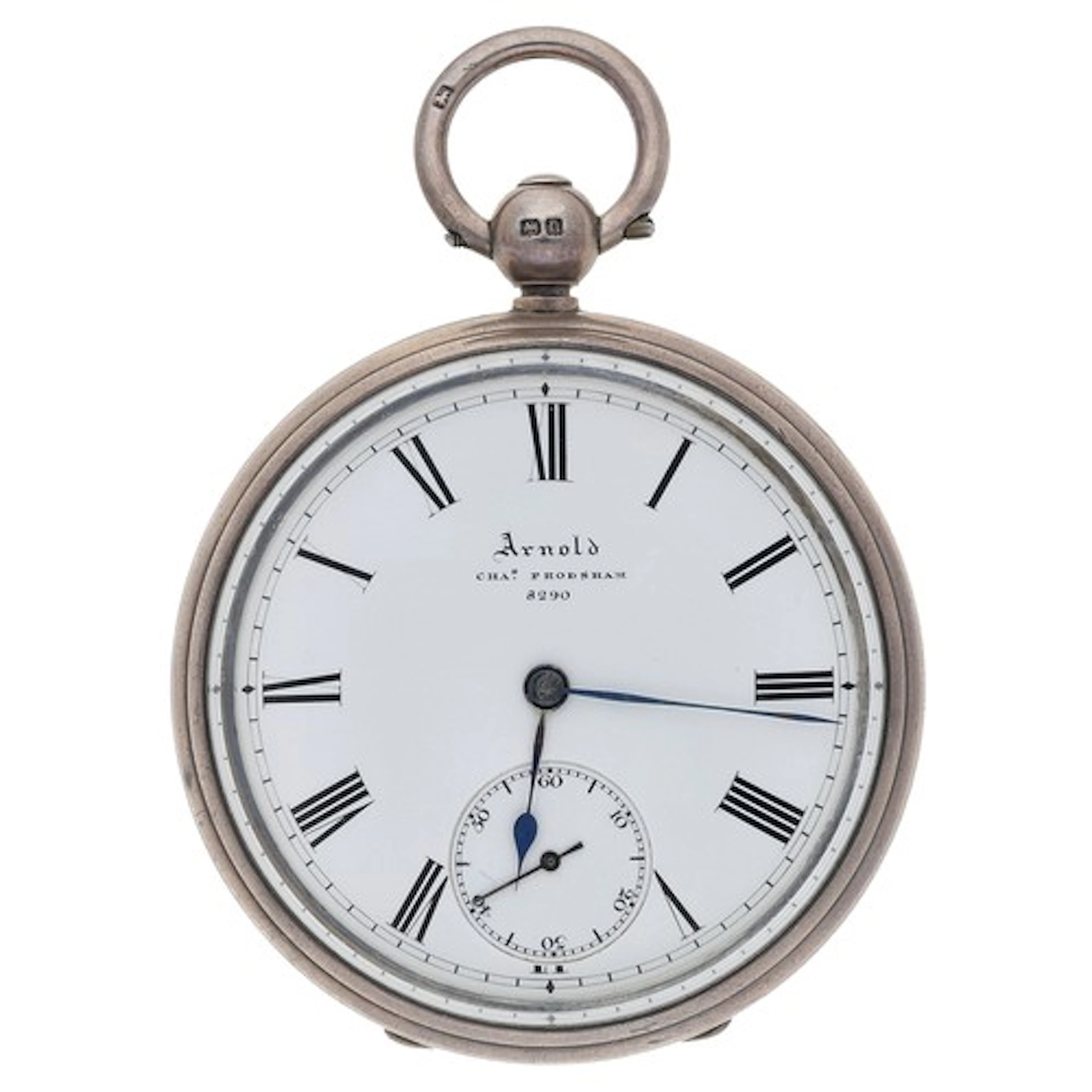 Arnold/Charles Frodsham, London - silver fusee lever pocket ...