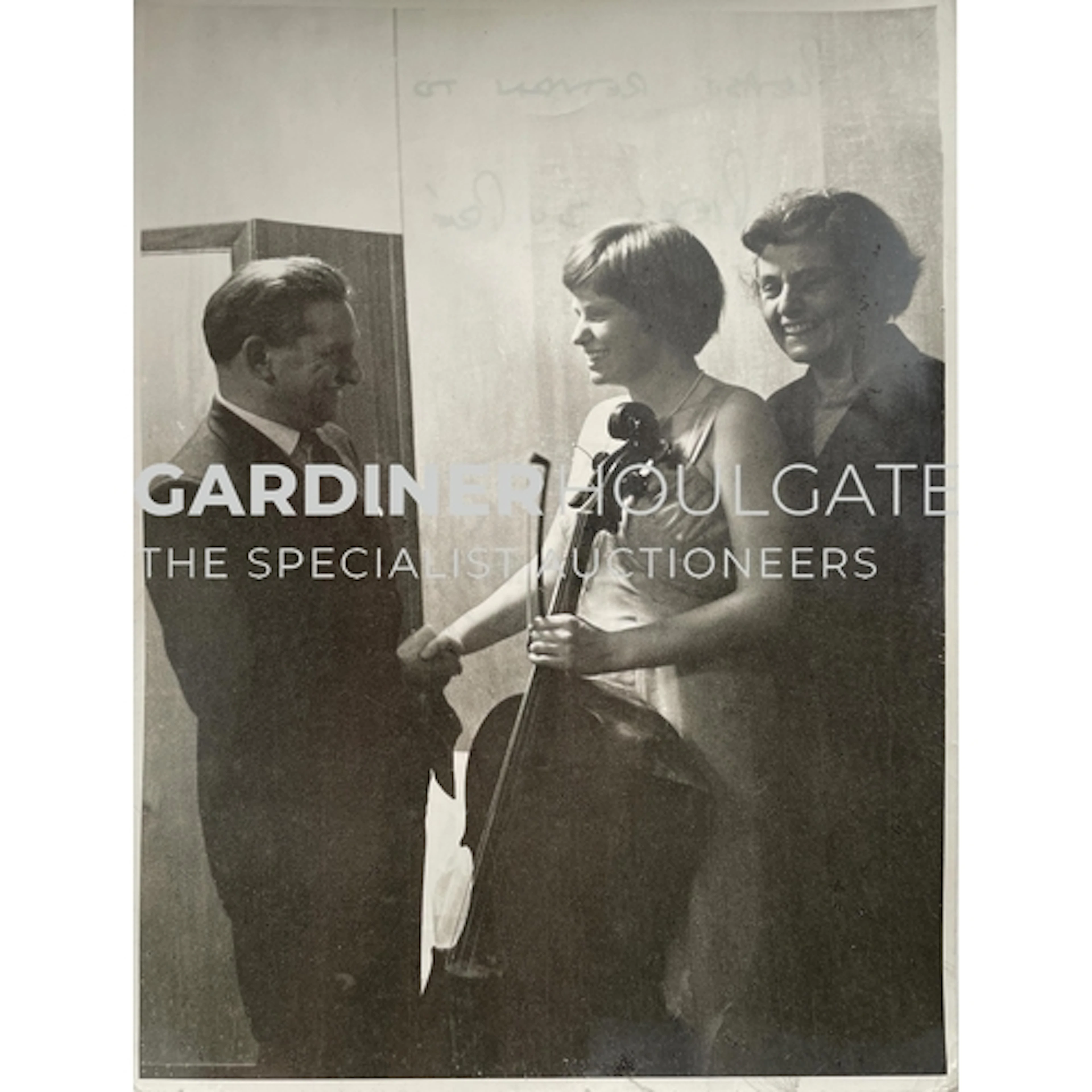 A Photograph - William Pleeth shaking Jacqueline's hand afte...