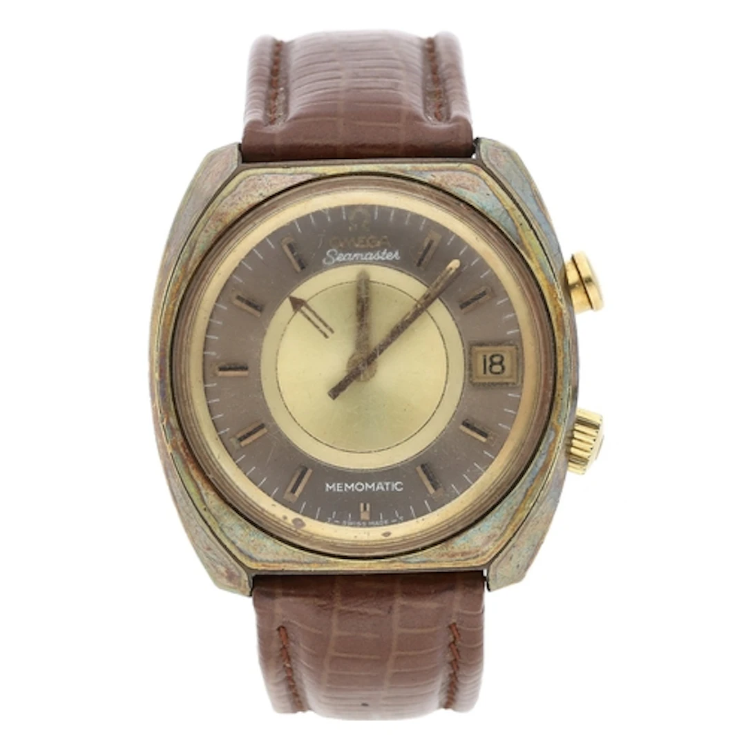 Omega Seamaster Memomatic automatic gold plated and stainles...