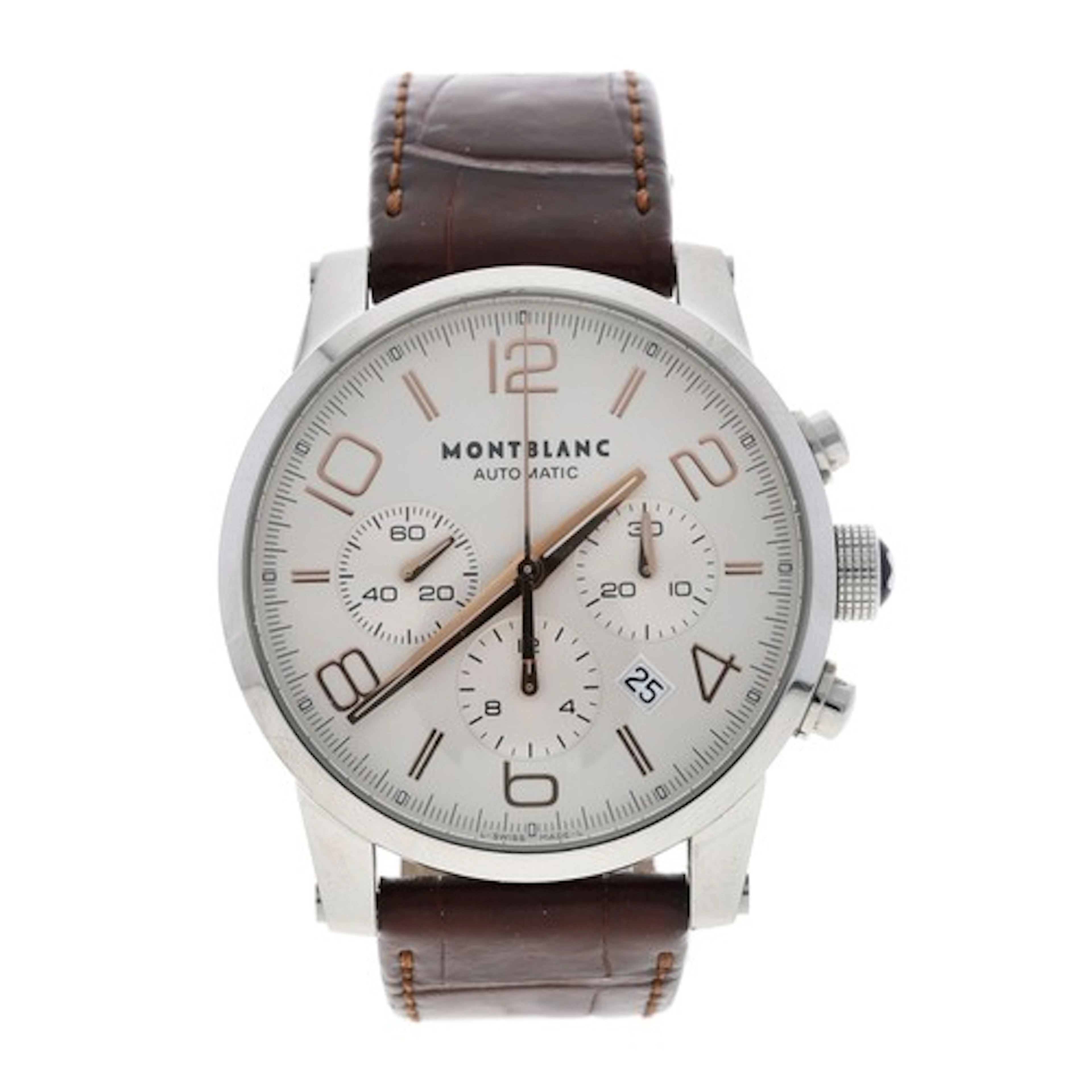Montblanc Timewalker Chronograph automatic stainless steel g...