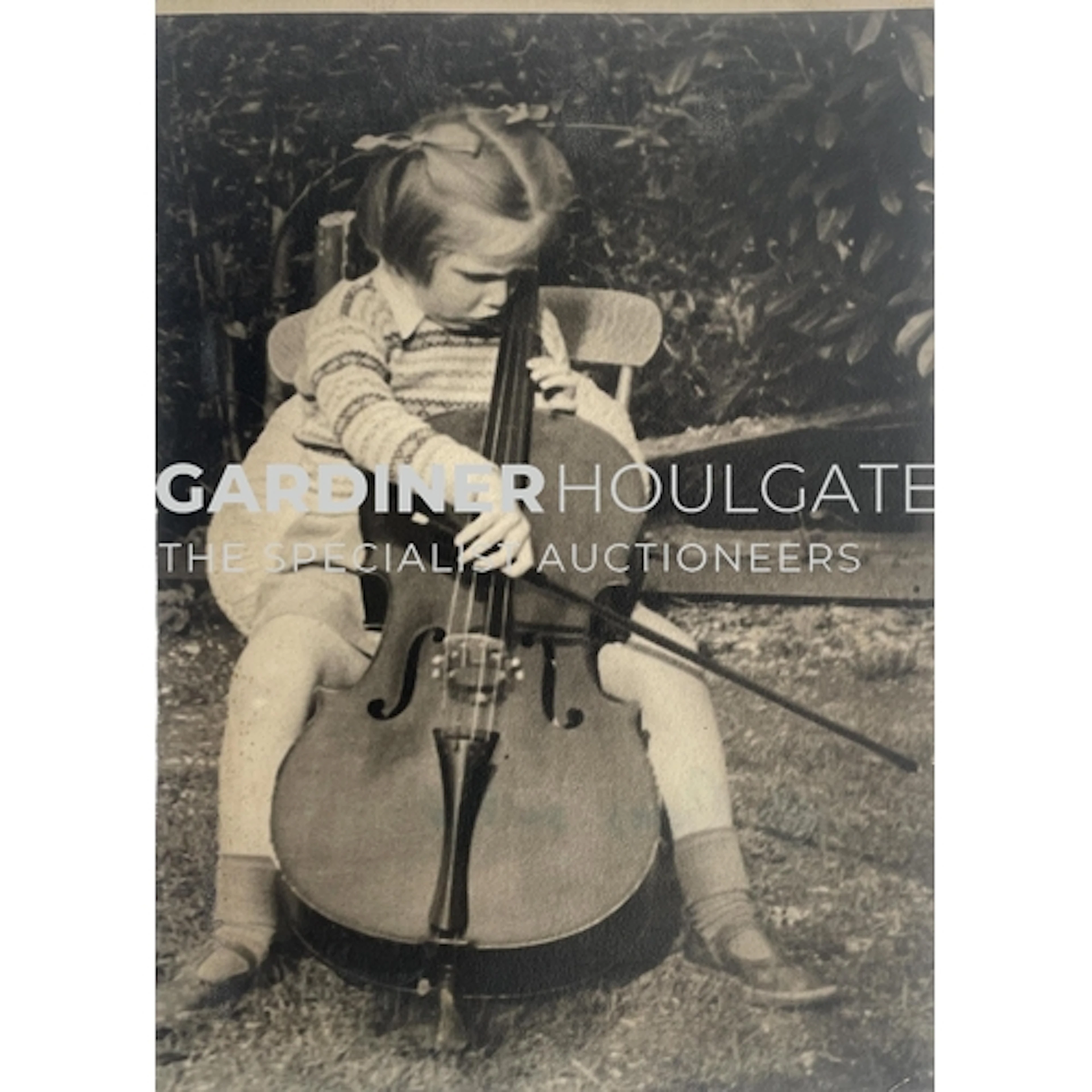 Photograph - A young Jacqueline du Pré playing the 'cello in...