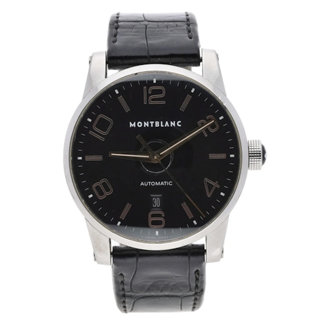 Montblanc Timewalker automatic stainless steel gentleman's w...