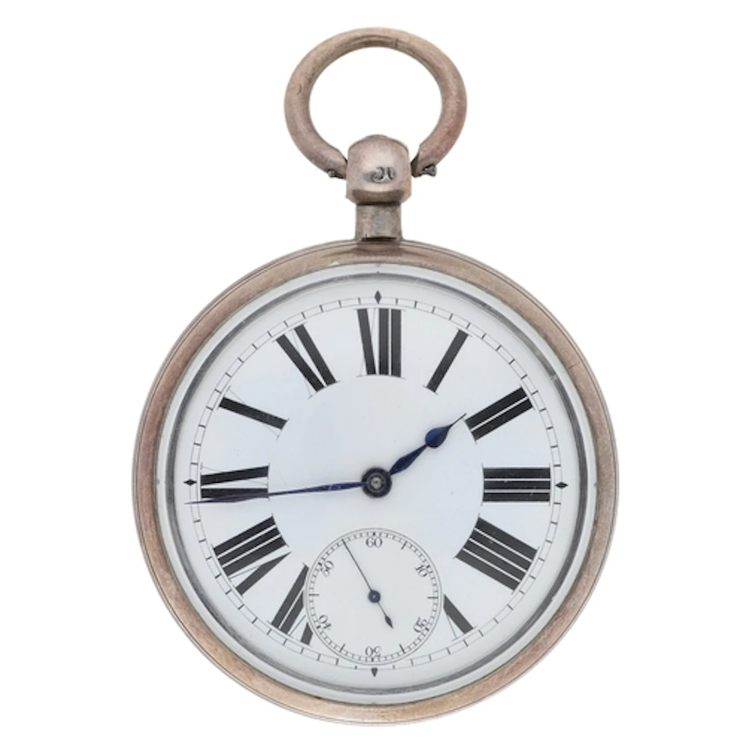 Leonard Hall, Louth - Victorian silver lever pocket watch, L...