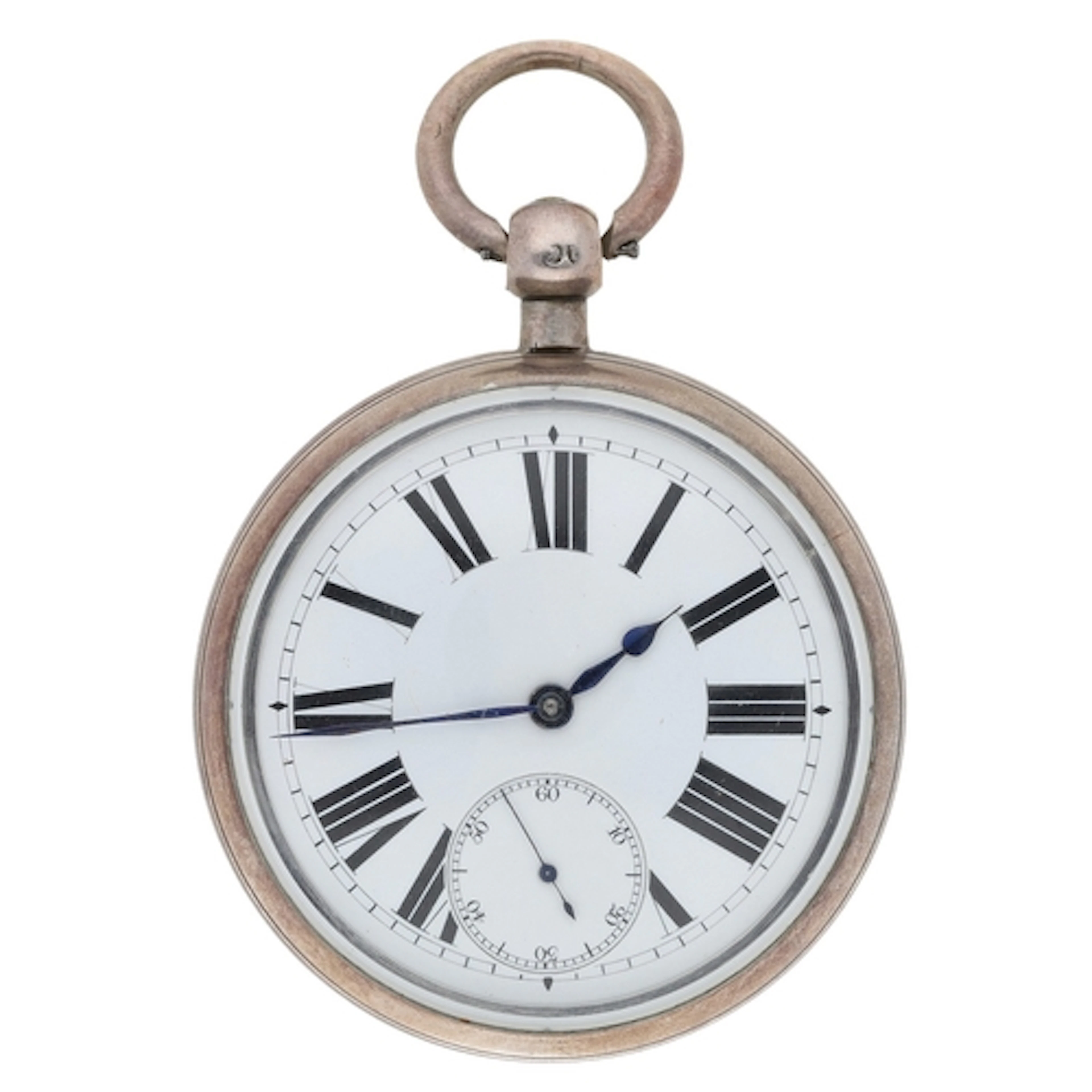 Leonard Hall, Louth - Victorian silver lever pocket watch, L...