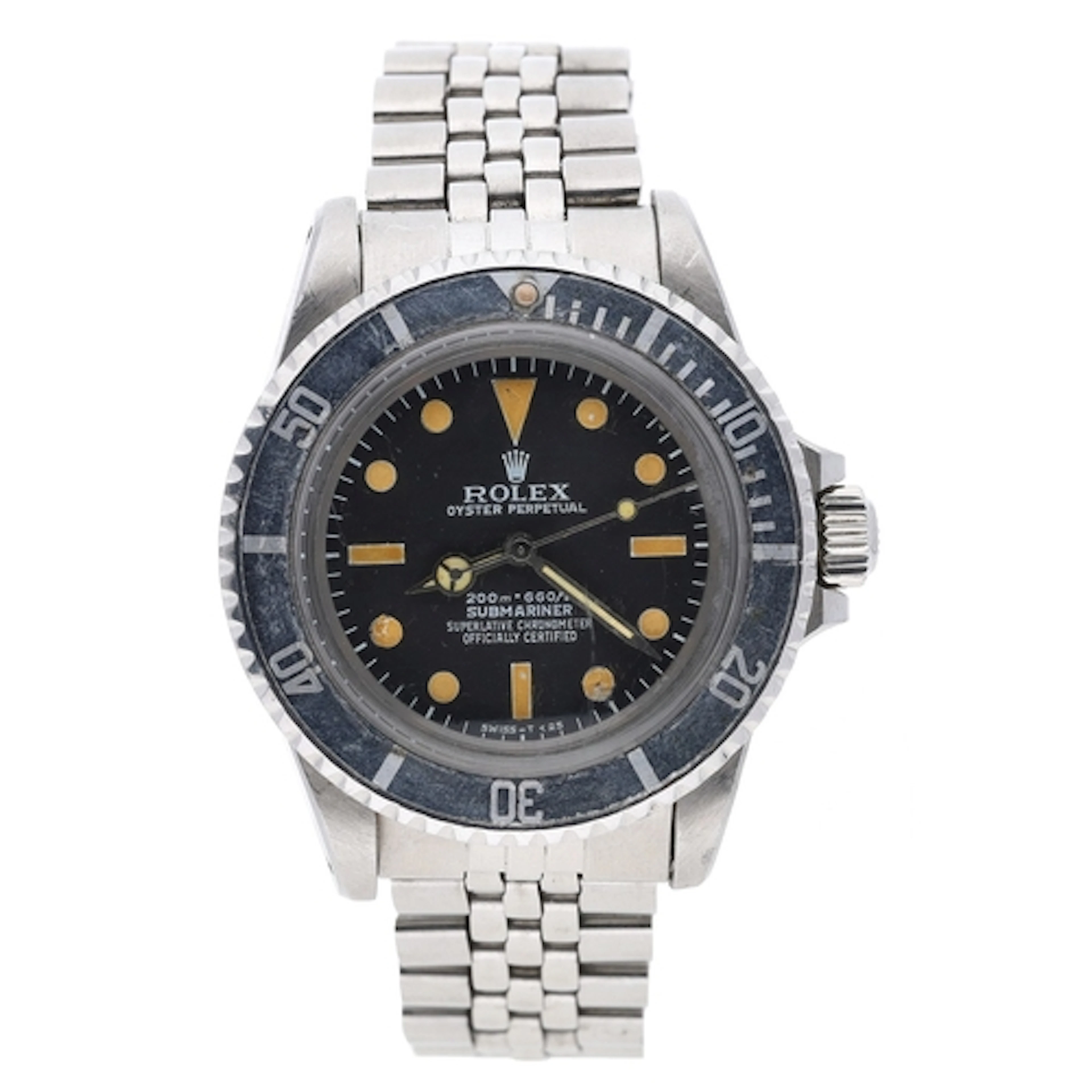 Rolex Oyster Perpetual Submariner (meters first) stainless s...