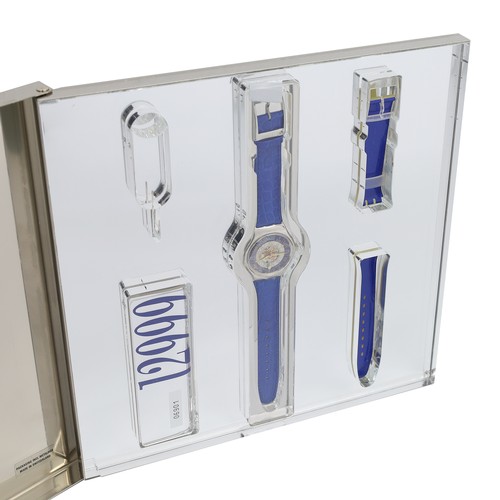 Swatch 'Tresor Magique' 1993 Limited Edition automatic plati...